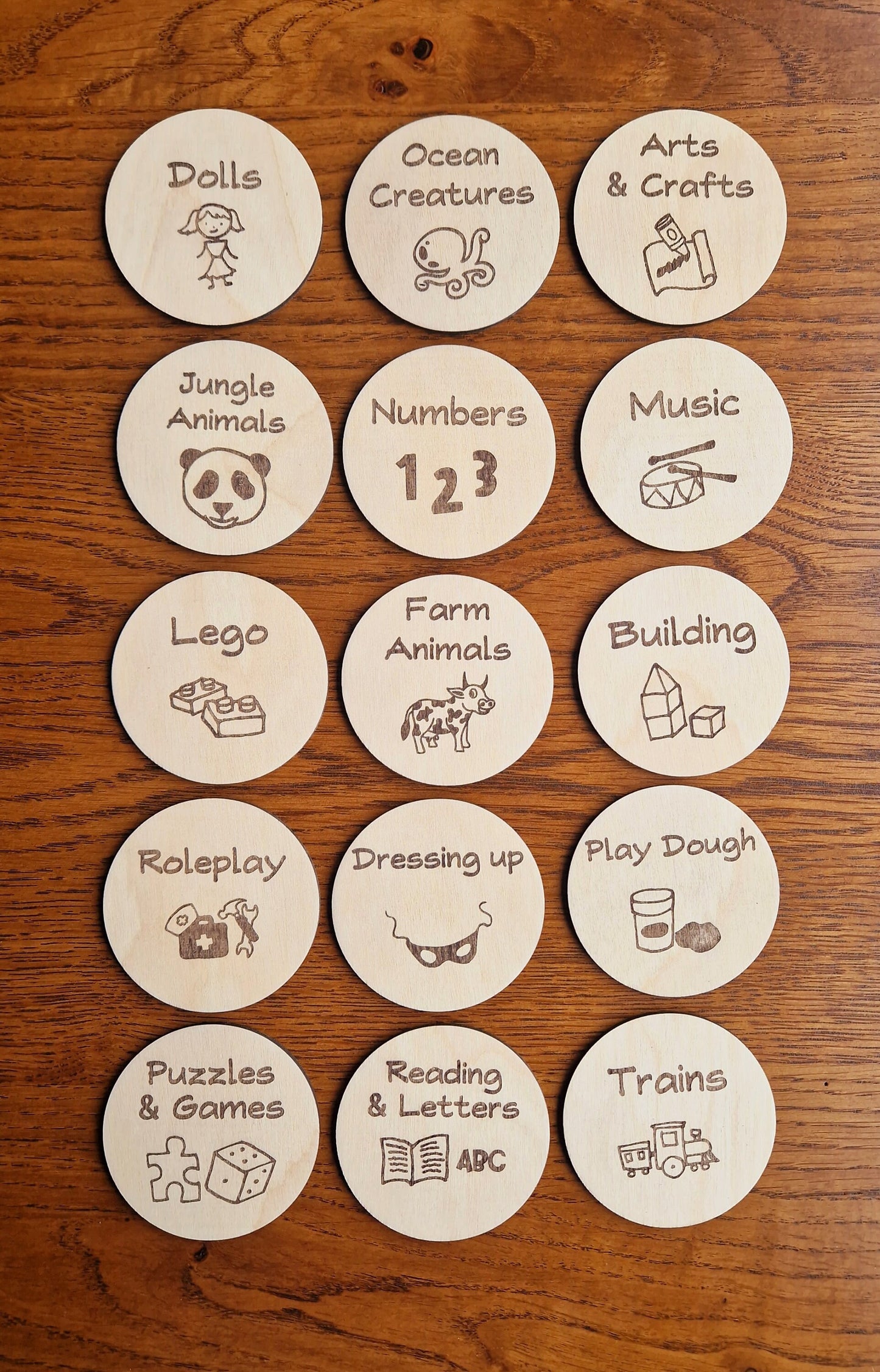 Toy Box Labels