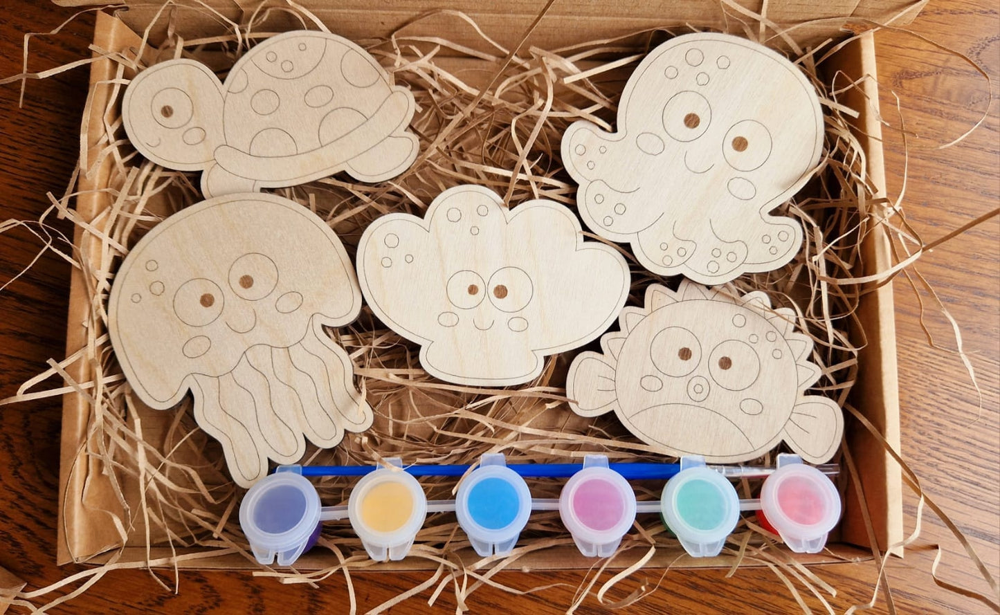 Sea Creature Paint Kit