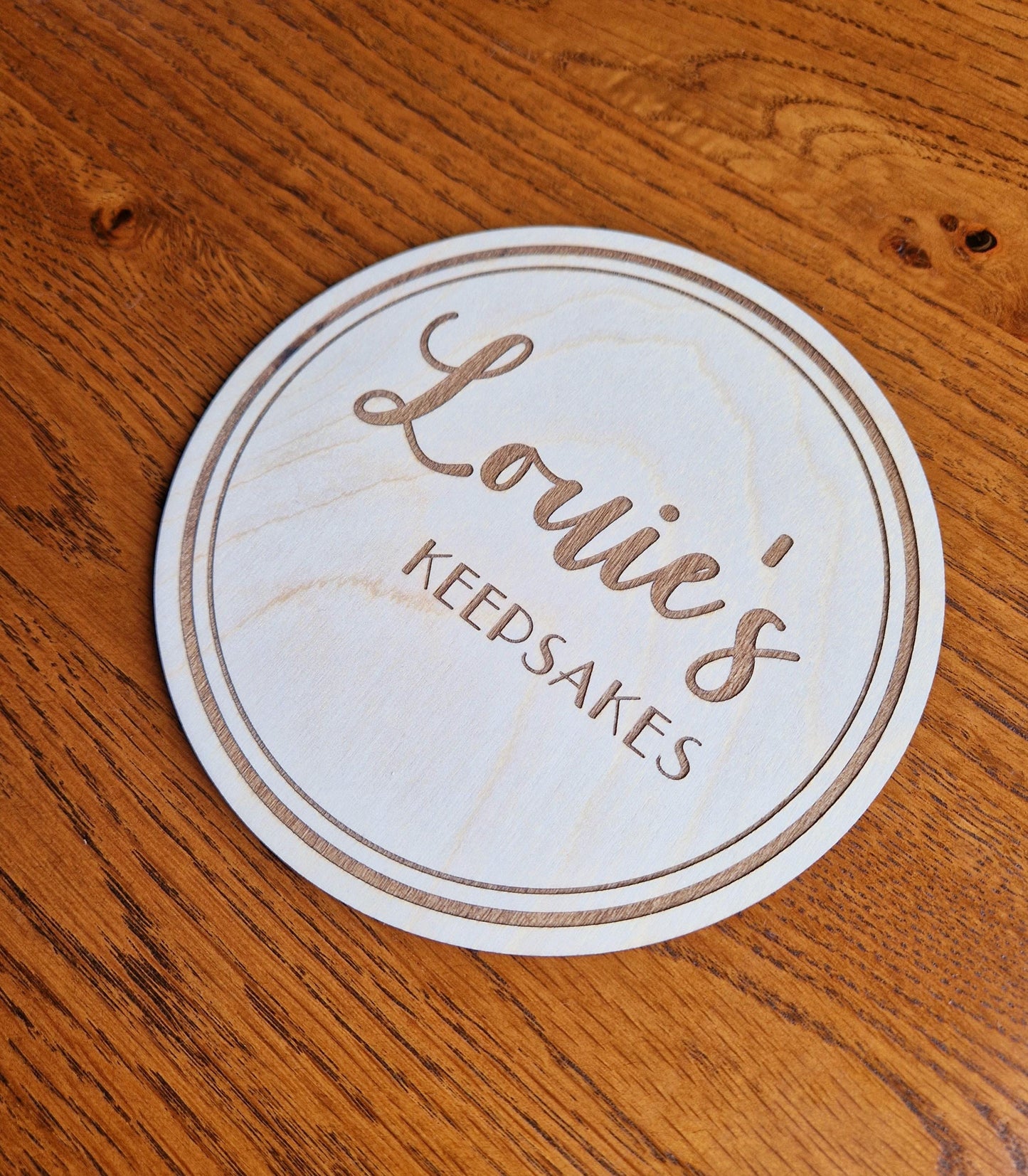 Keepsake Box Topper
