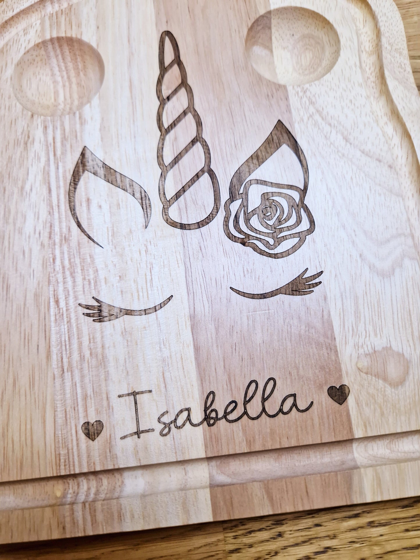 Wooden Egg and Soldiers Board