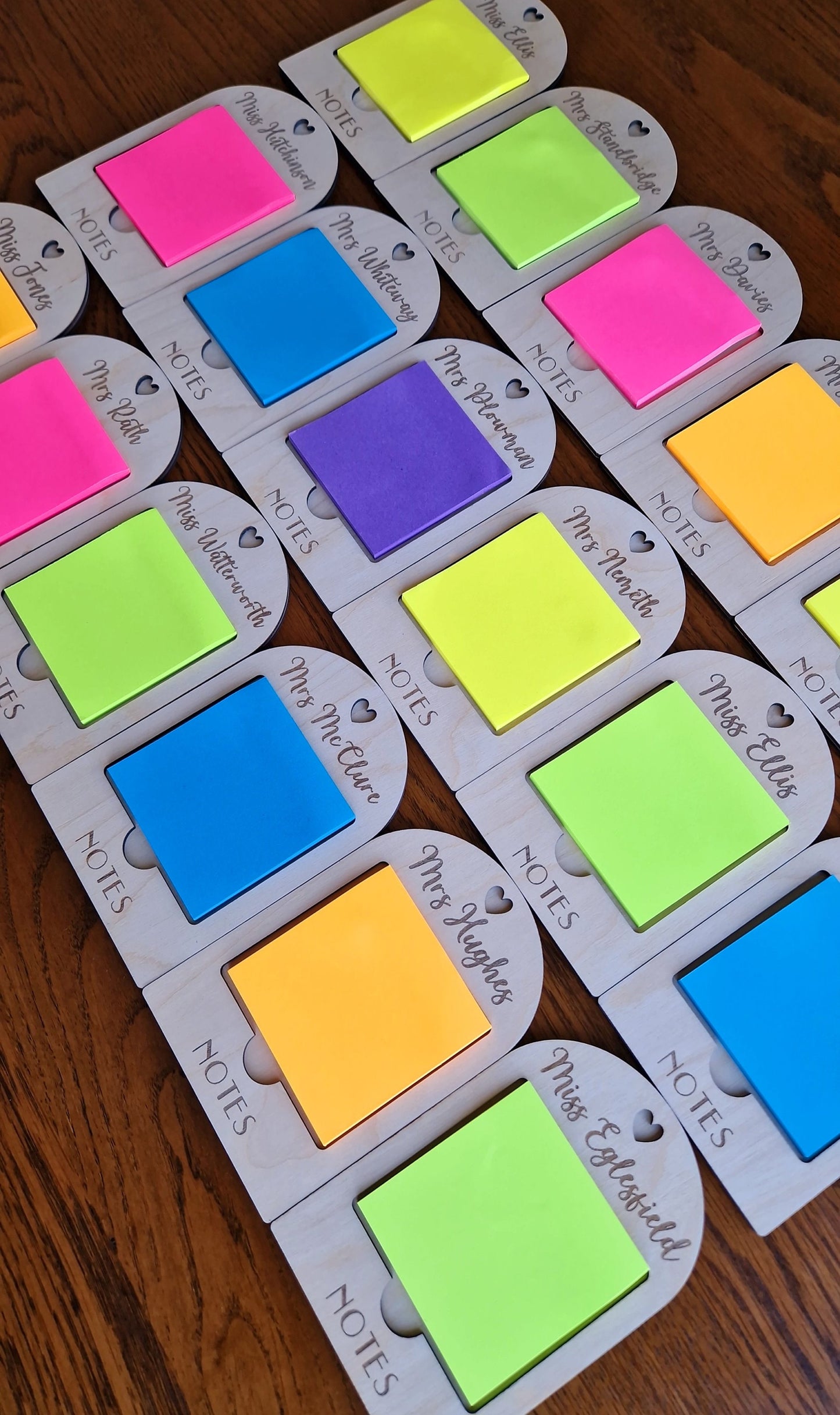 Sticky Note Holder Heart