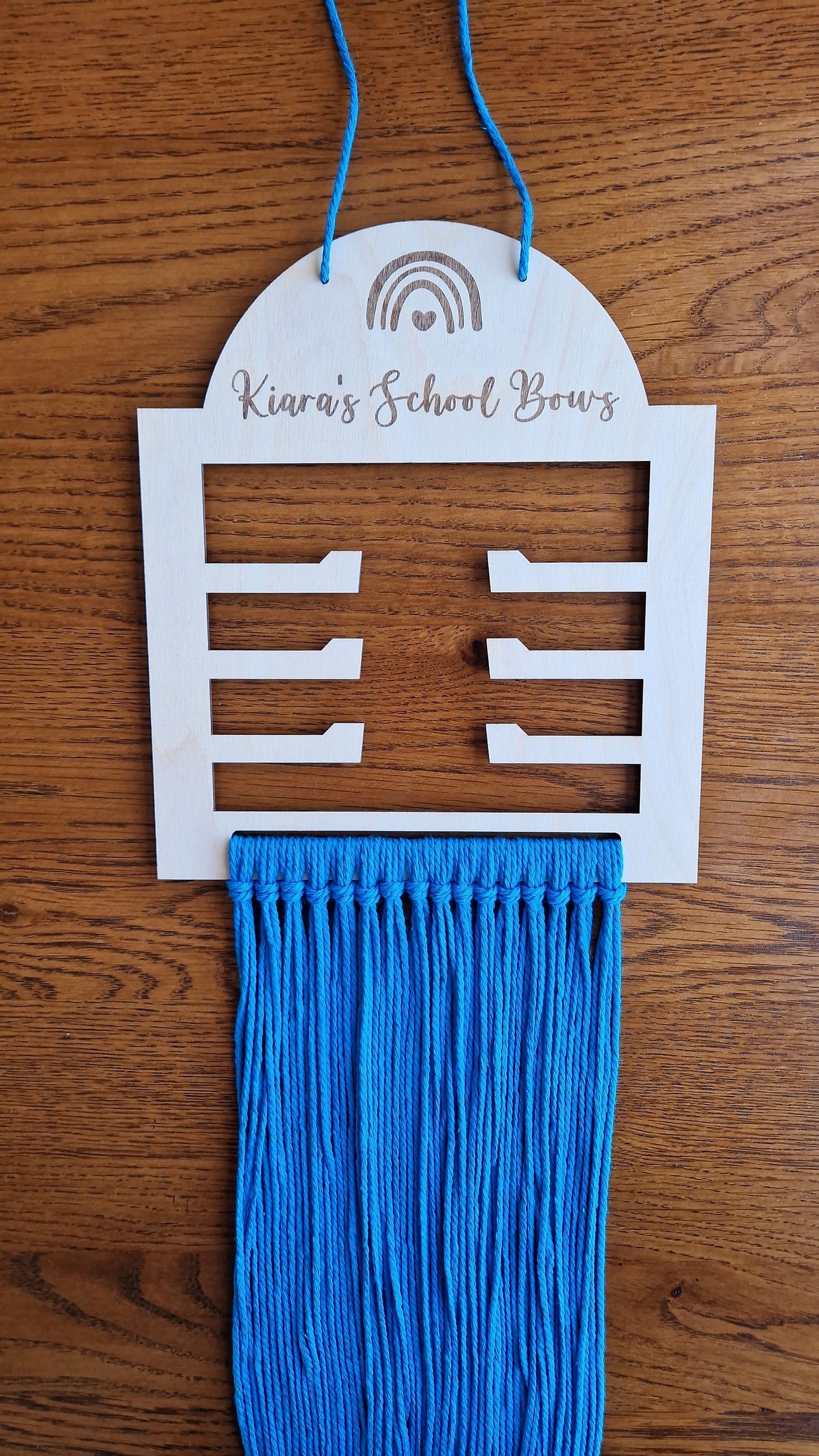 Rainbow Hair Bow Holder