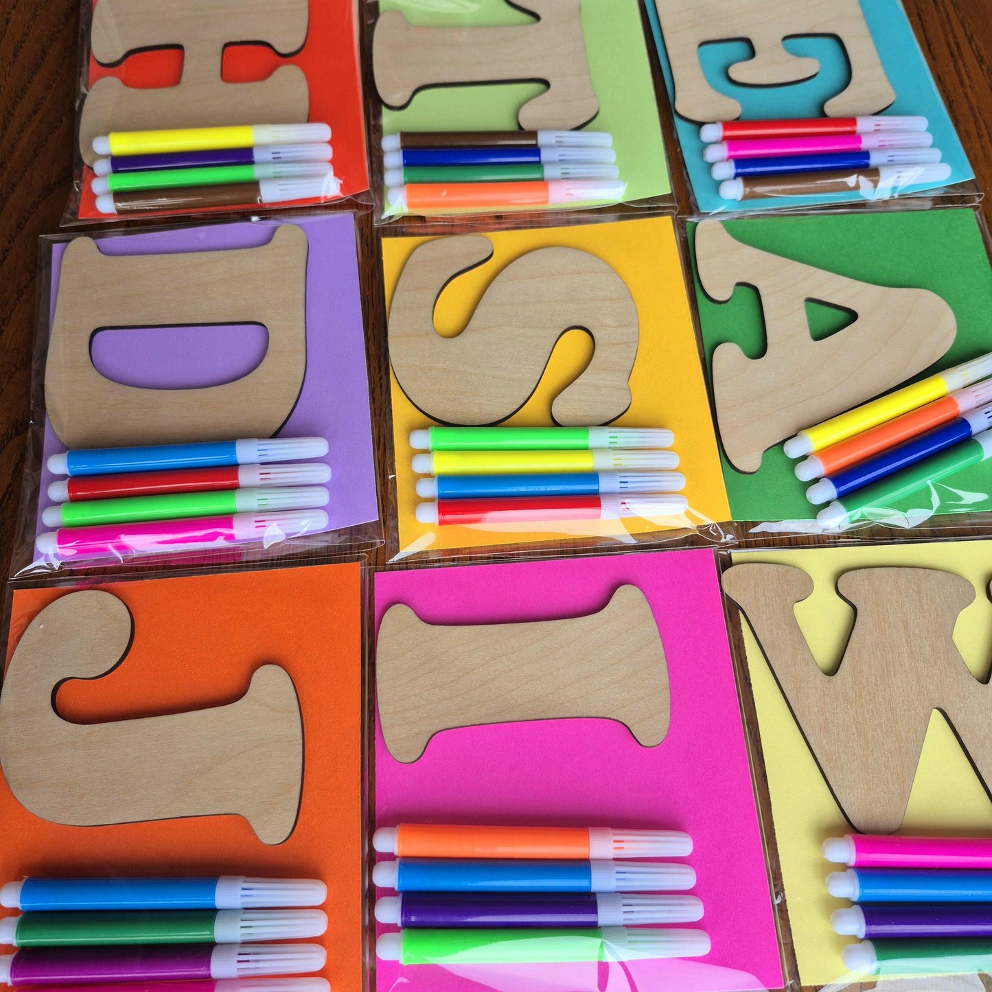 Colour Your Own Letters