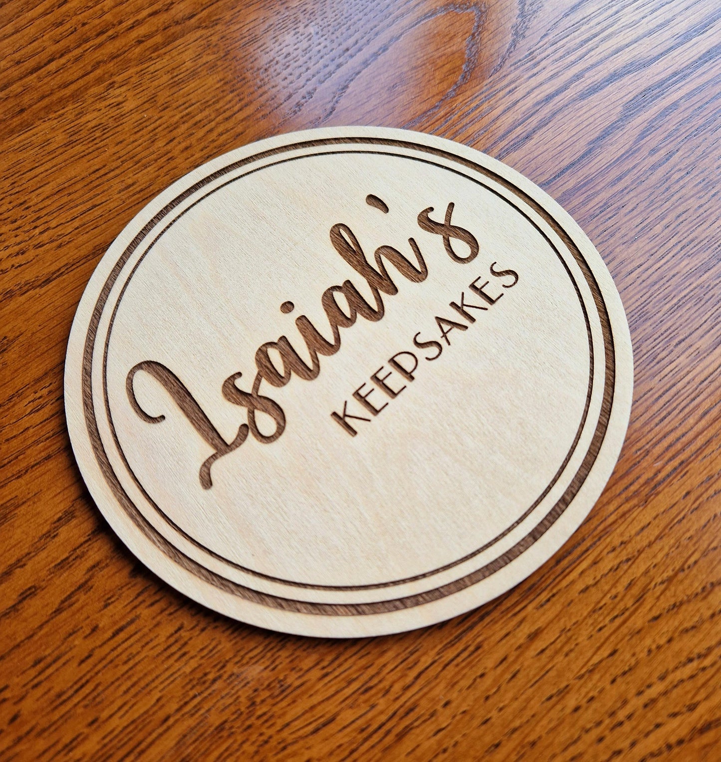 Keepsake Box Topper