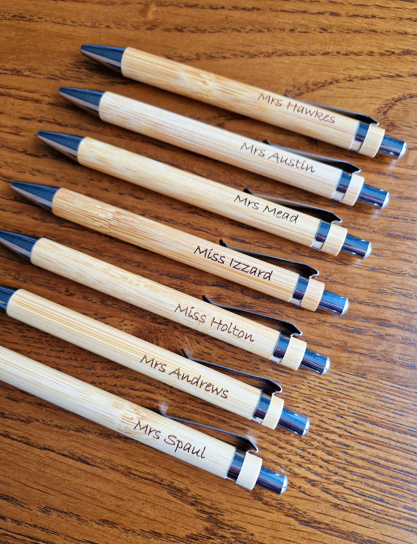 Personalised Bamboo Pen