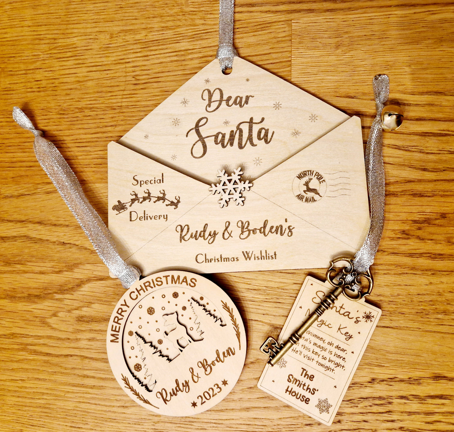 Letter To Santa Tree Decoration