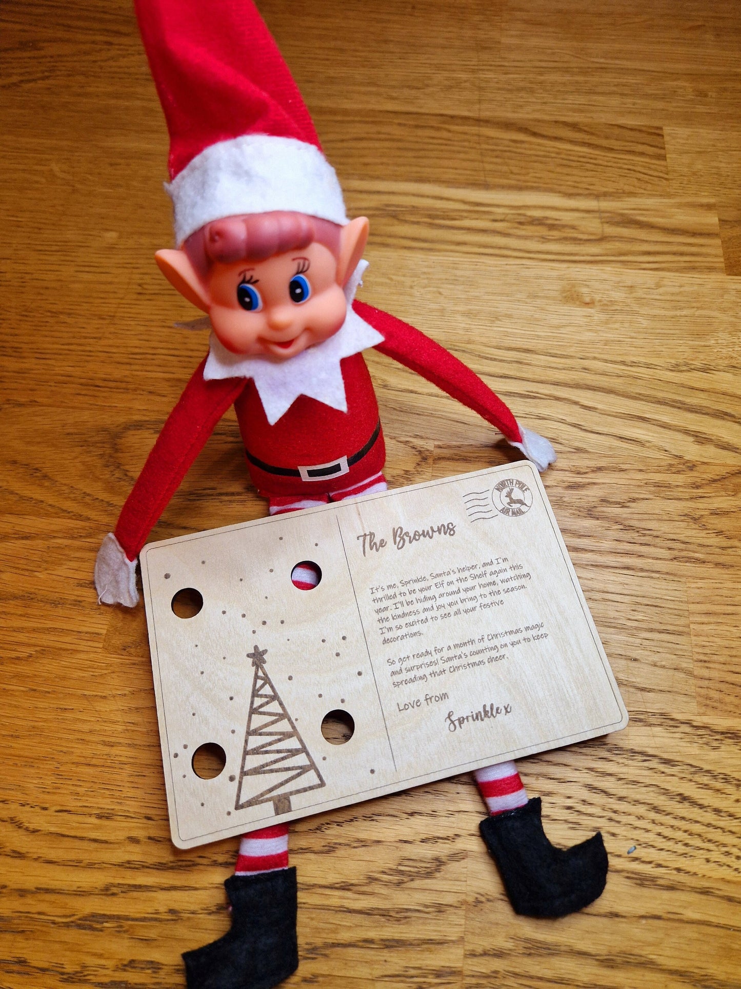 Elf Postcard