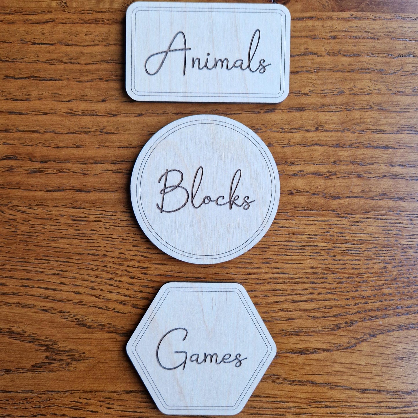 Storage Organisation Labels