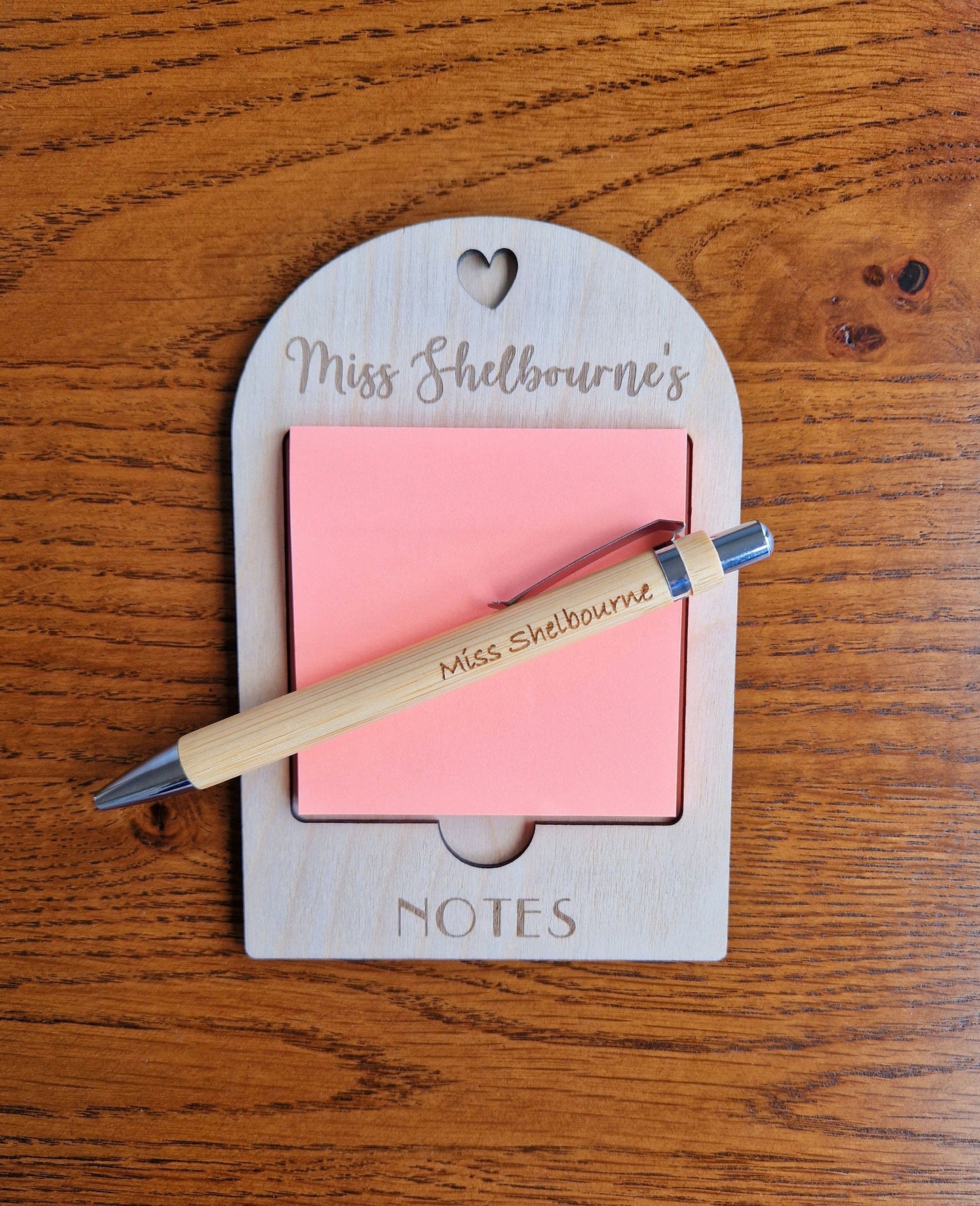 Sticky Note Holder Heart