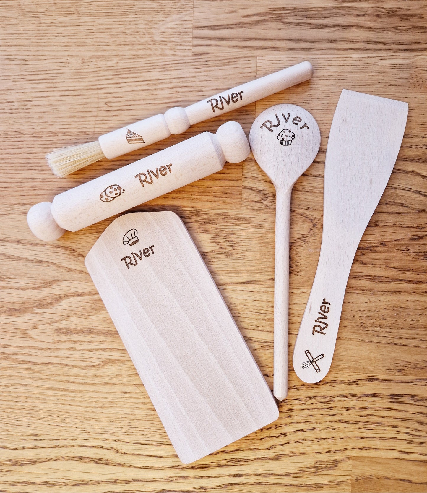 Personalised Baking Set
