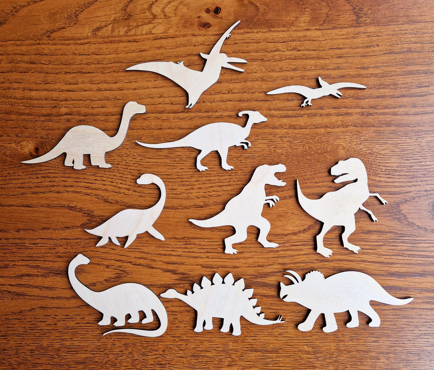 10 Dinosaur Shapes