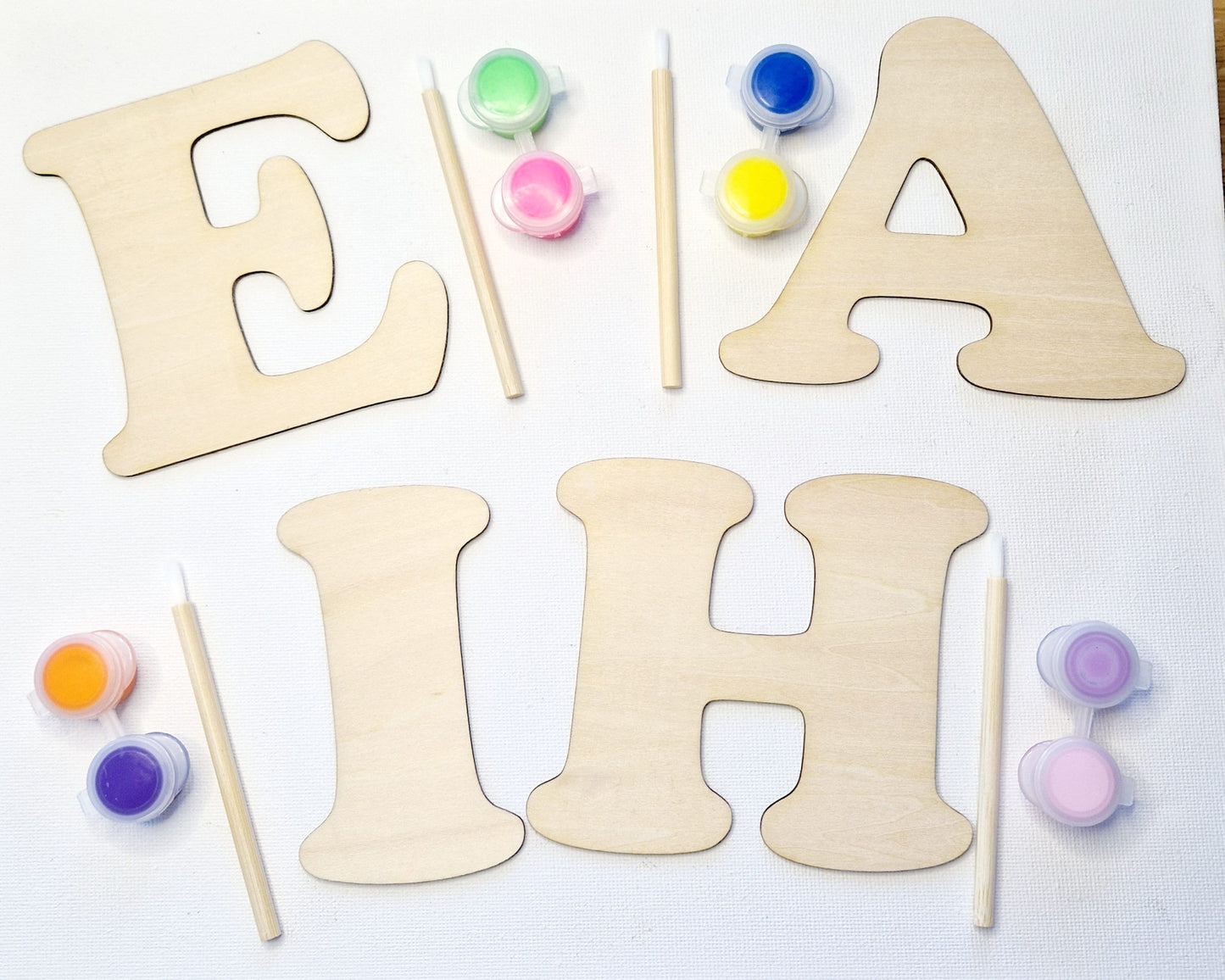 Paint Your Own Letters