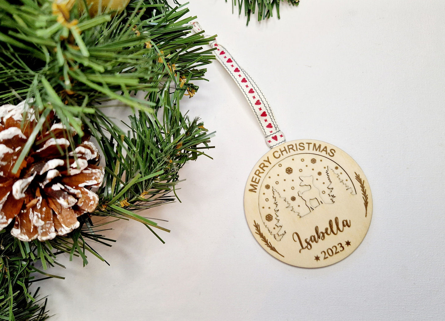 Baby Reindeer Bauble