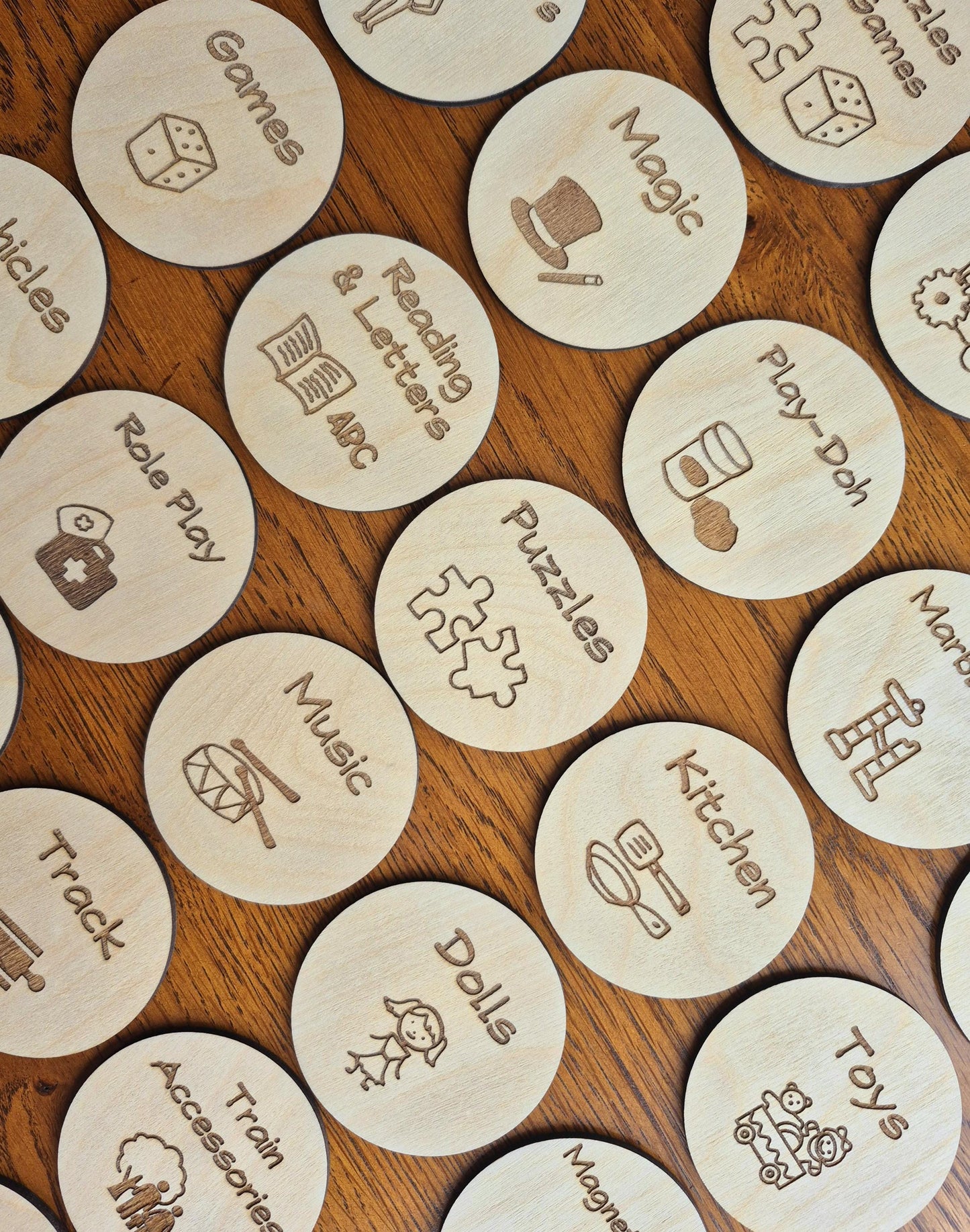 Toy Box Labels