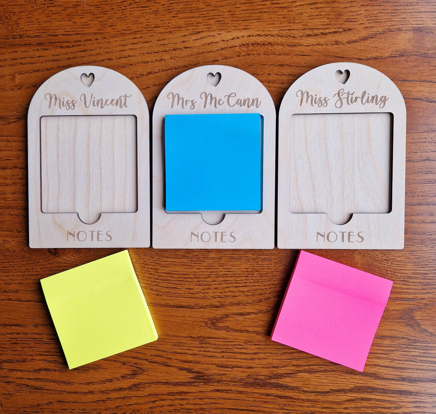 Sticky Note Holder Heart