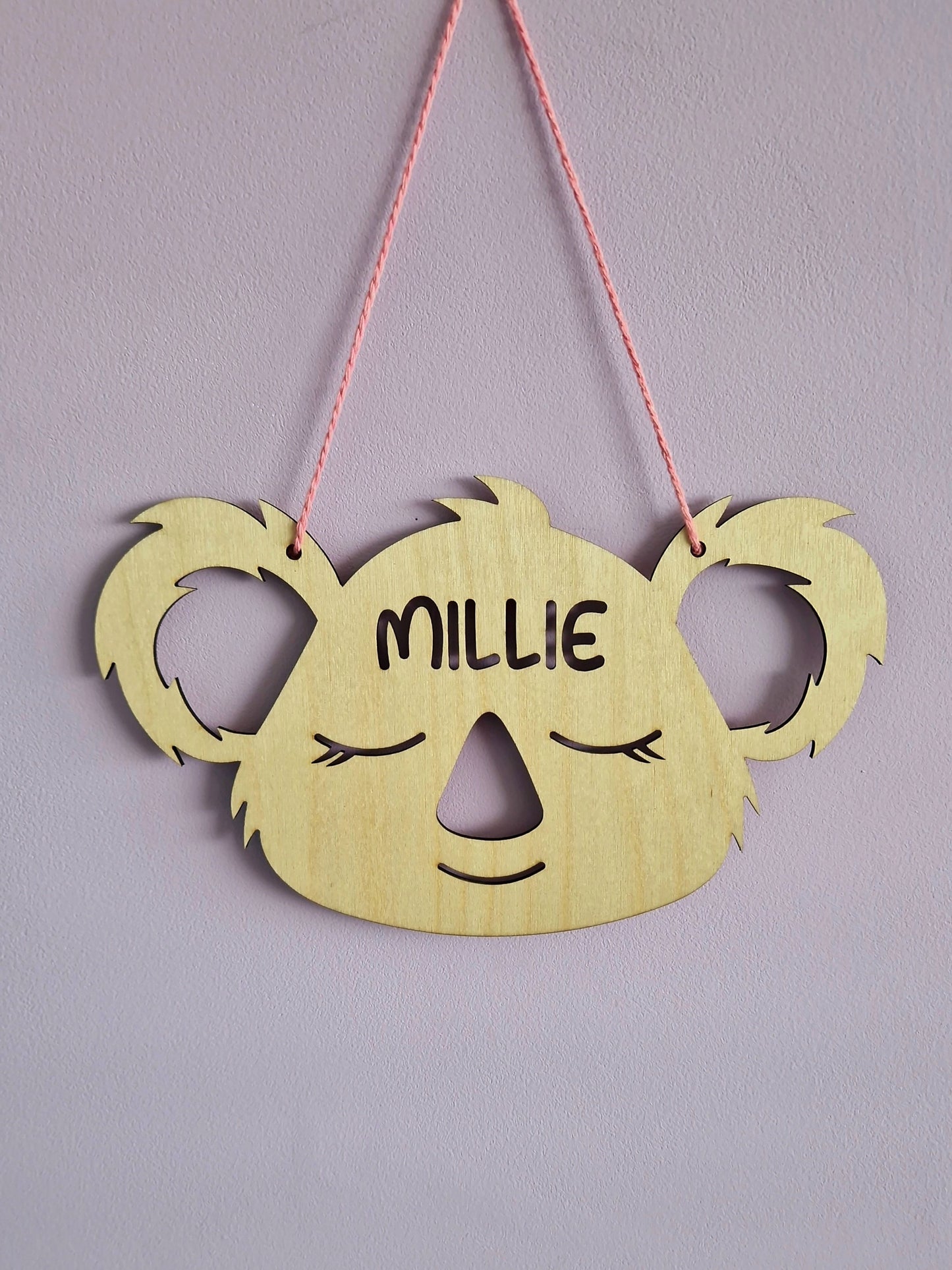 Personalised Koala Sign