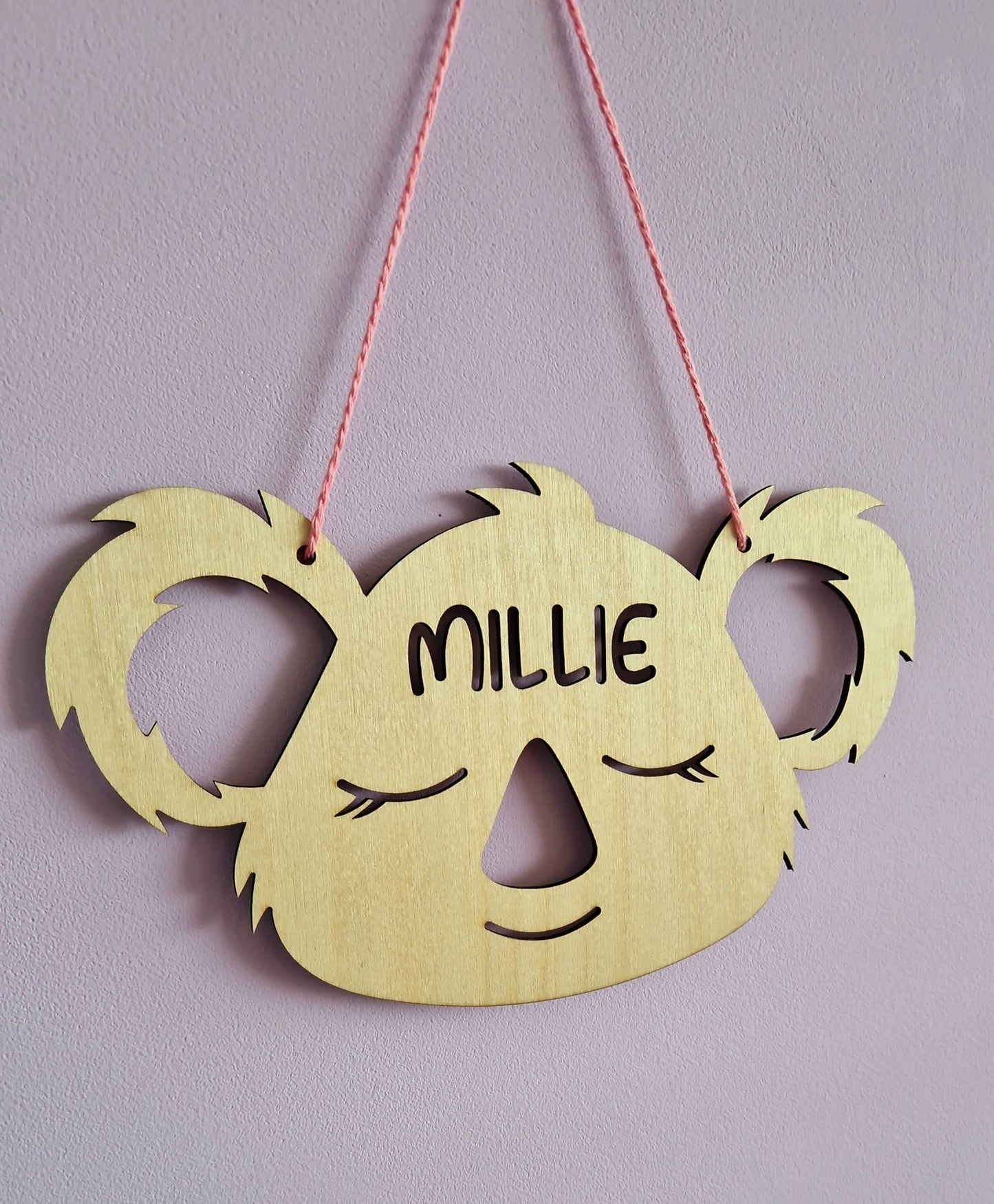 Personalised Koala Sign