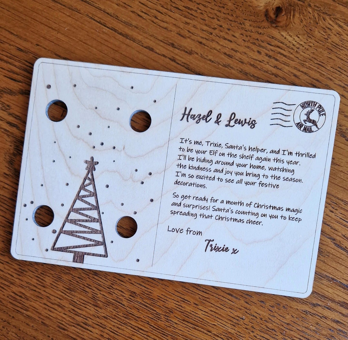 Elf Postcard