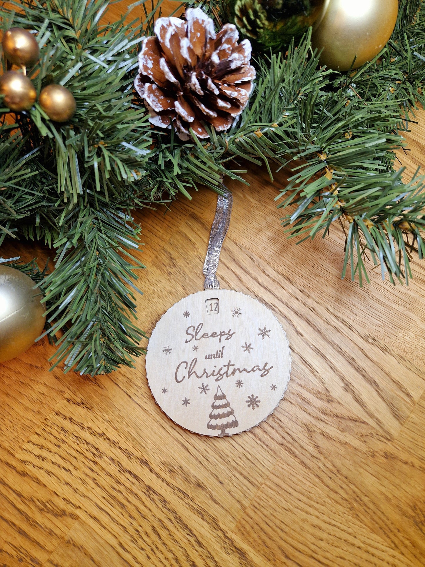 Christmas Countdown Bauble