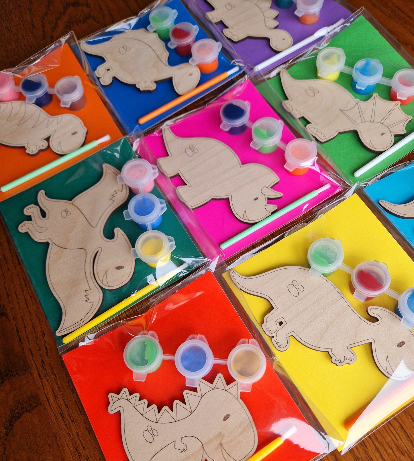 Paint Your Own Dinosaurs