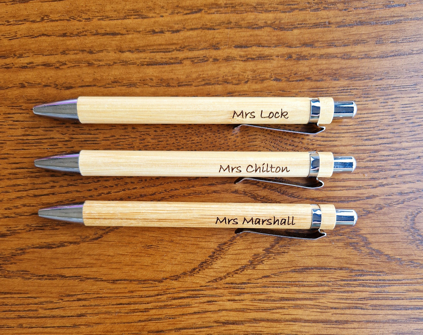 Personalised Bamboo Pen