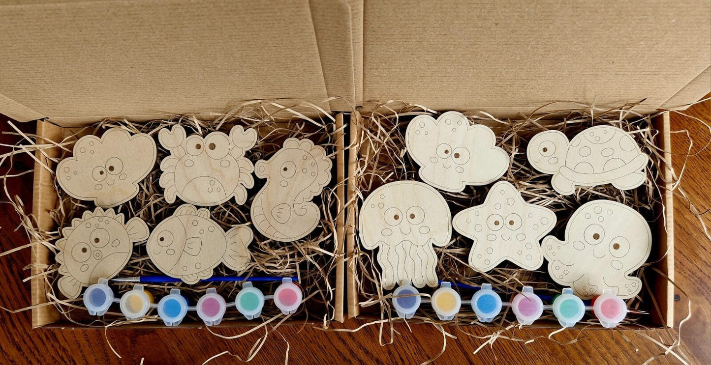 Sea Creature Paint Kit