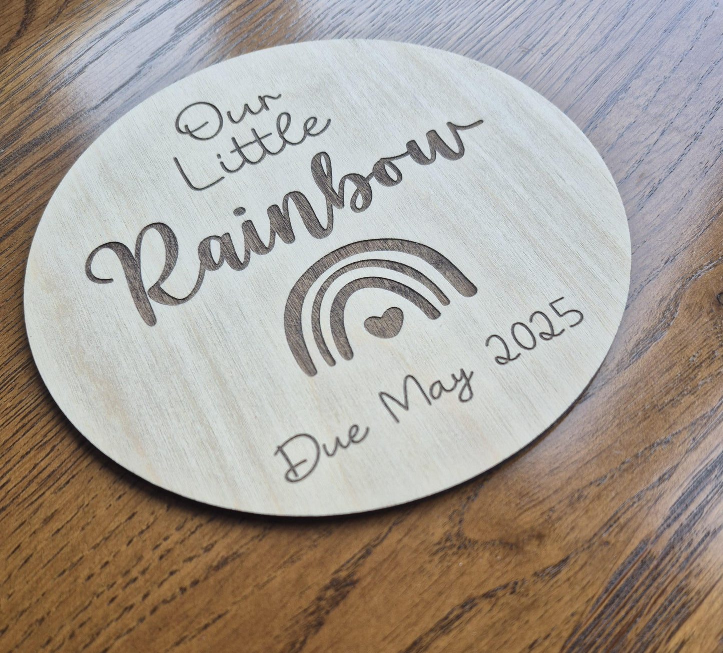 Our Rainbow Birth Disc