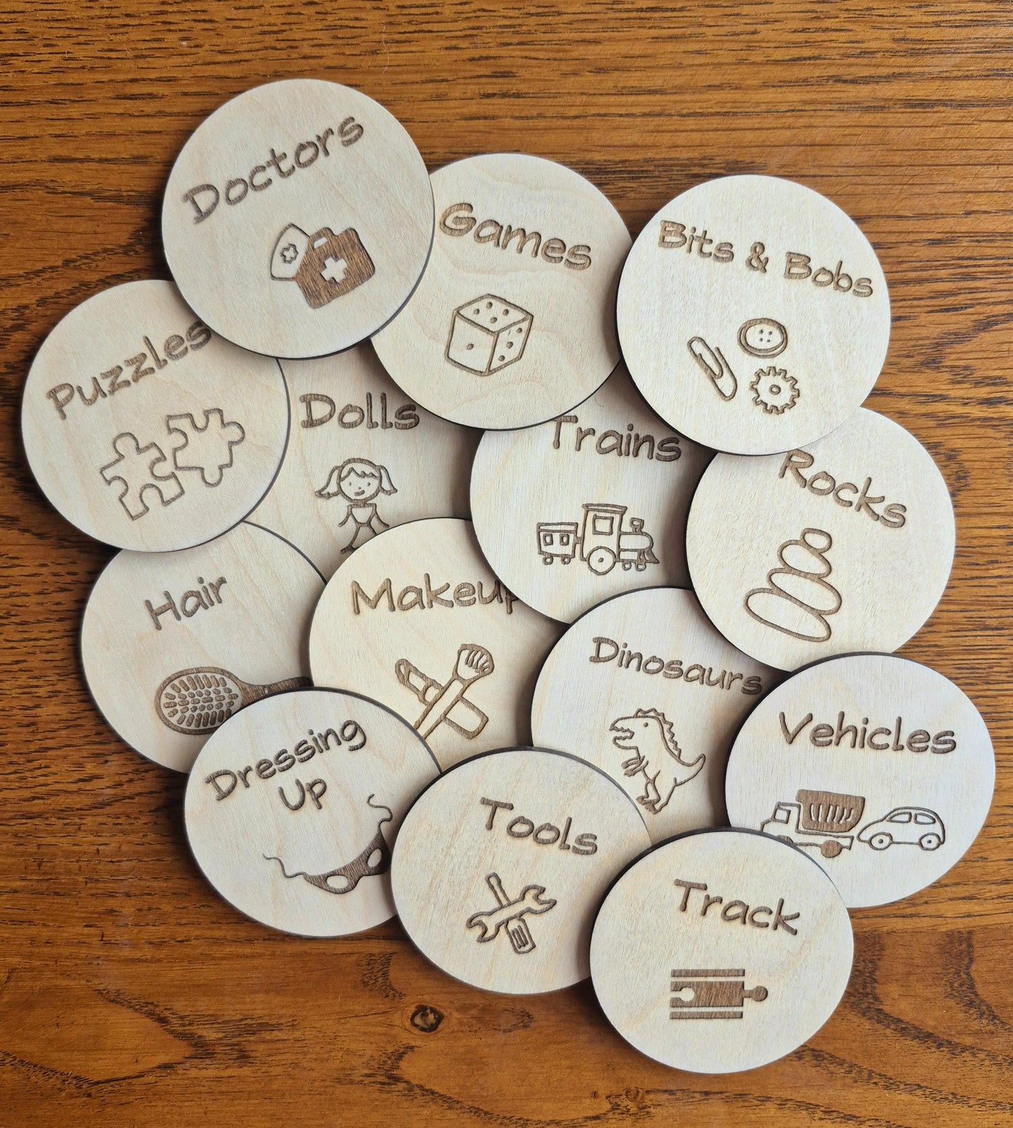 Toy Box Labels