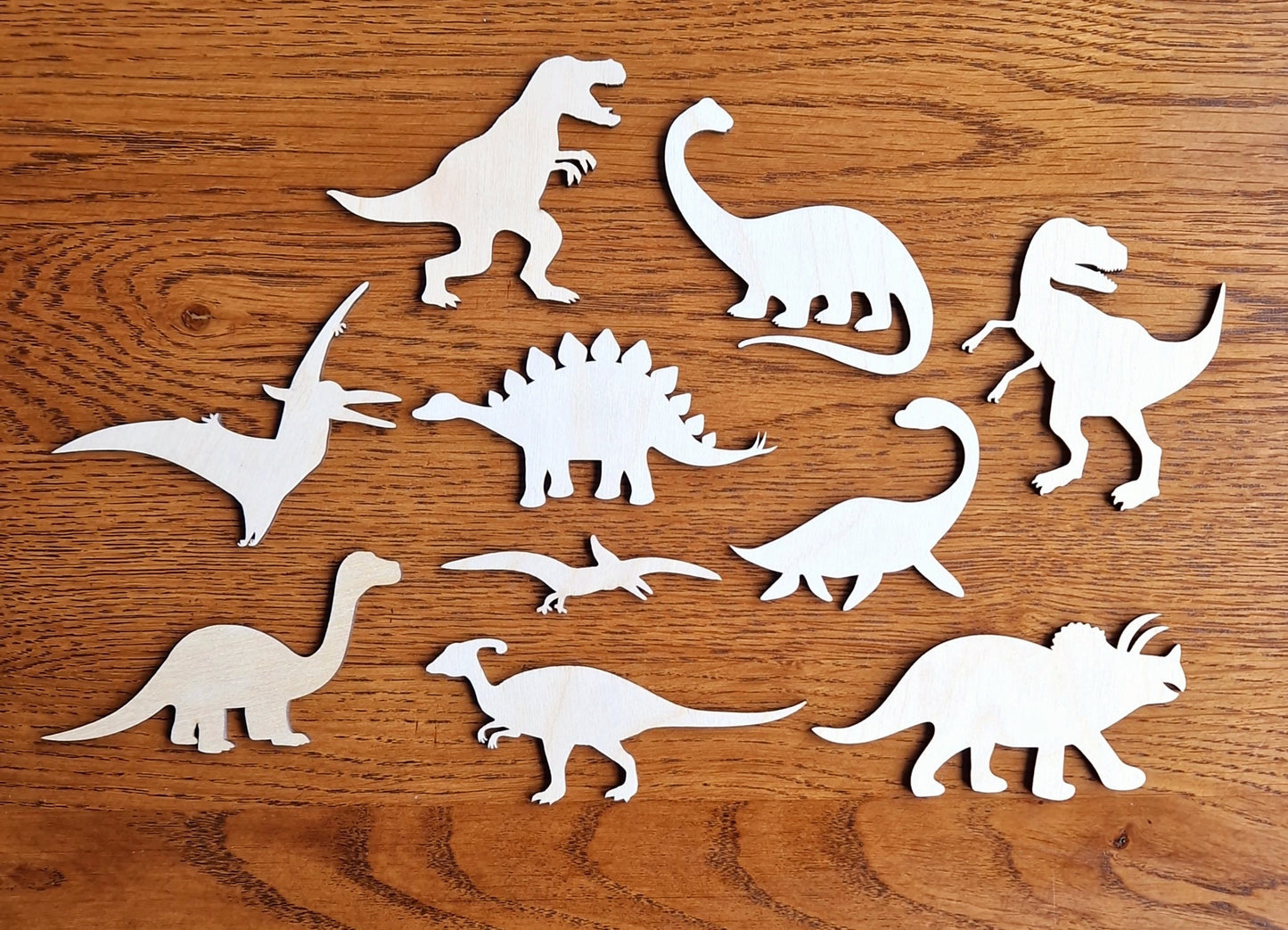 10 Dinosaur Shapes