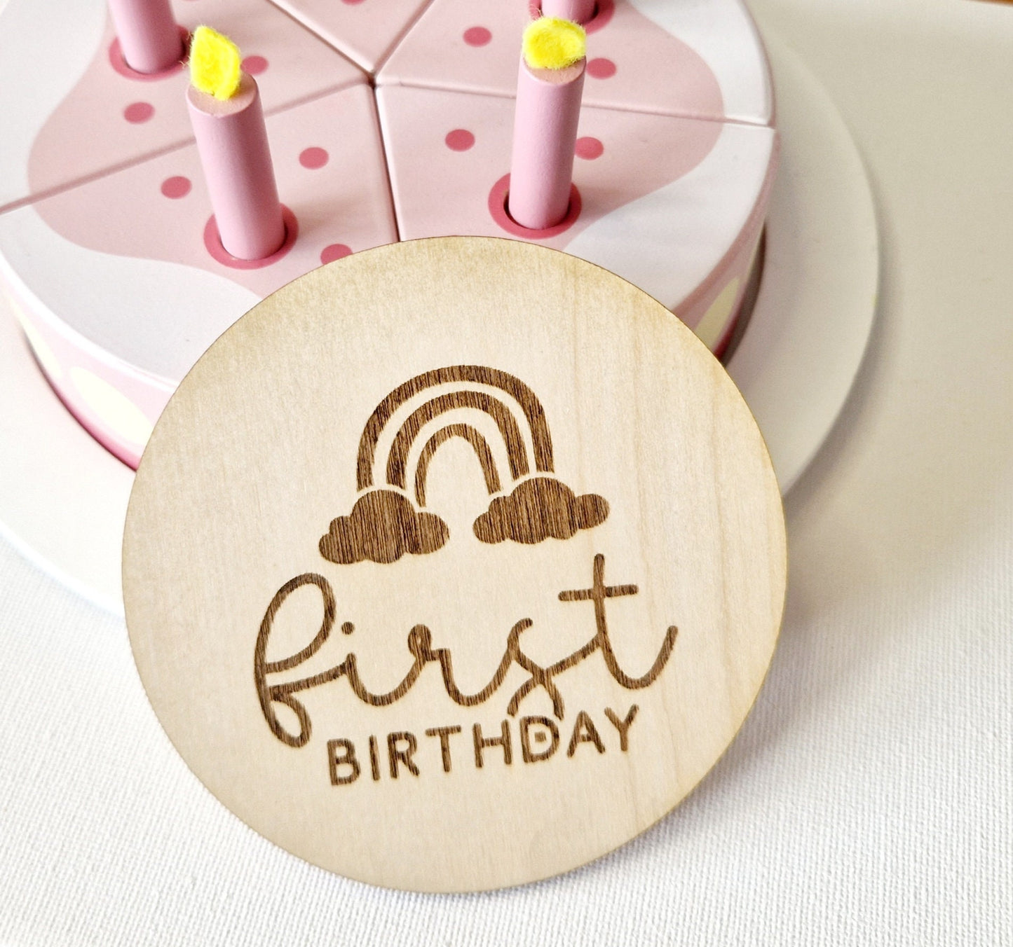 Wooden Baby Milestones