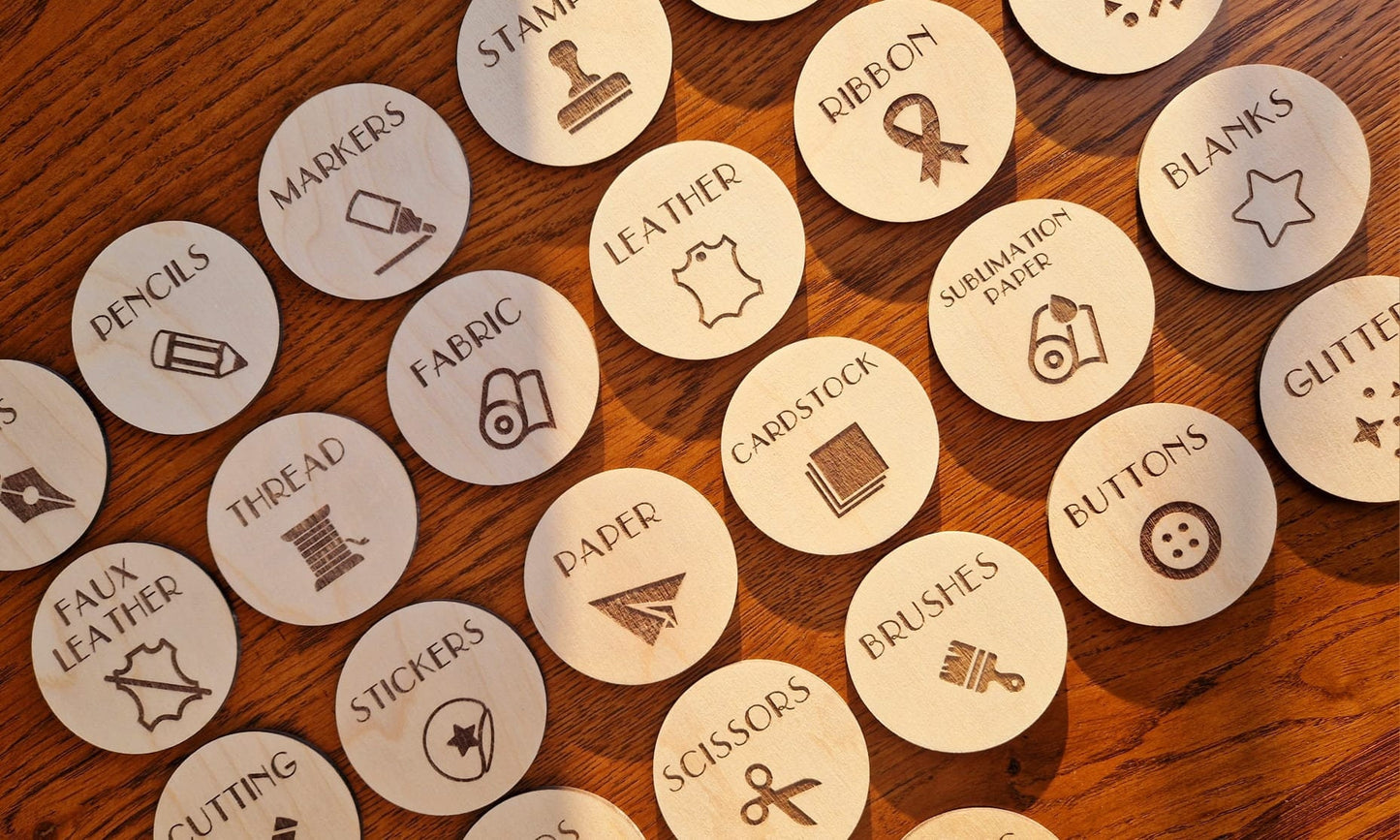 Craft Room Labels
