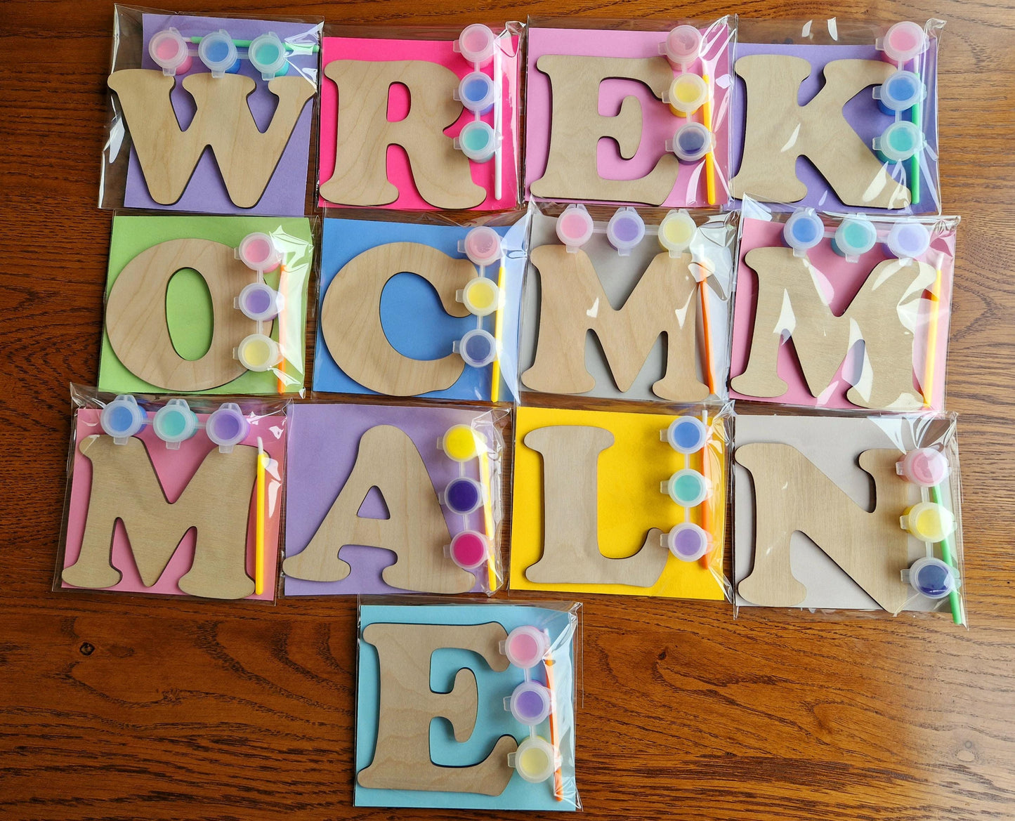 Paint Your Own Letters