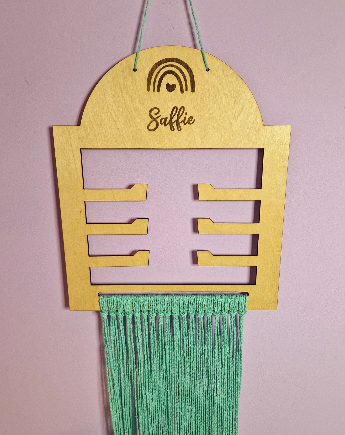 Rainbow Hair Bow Holder