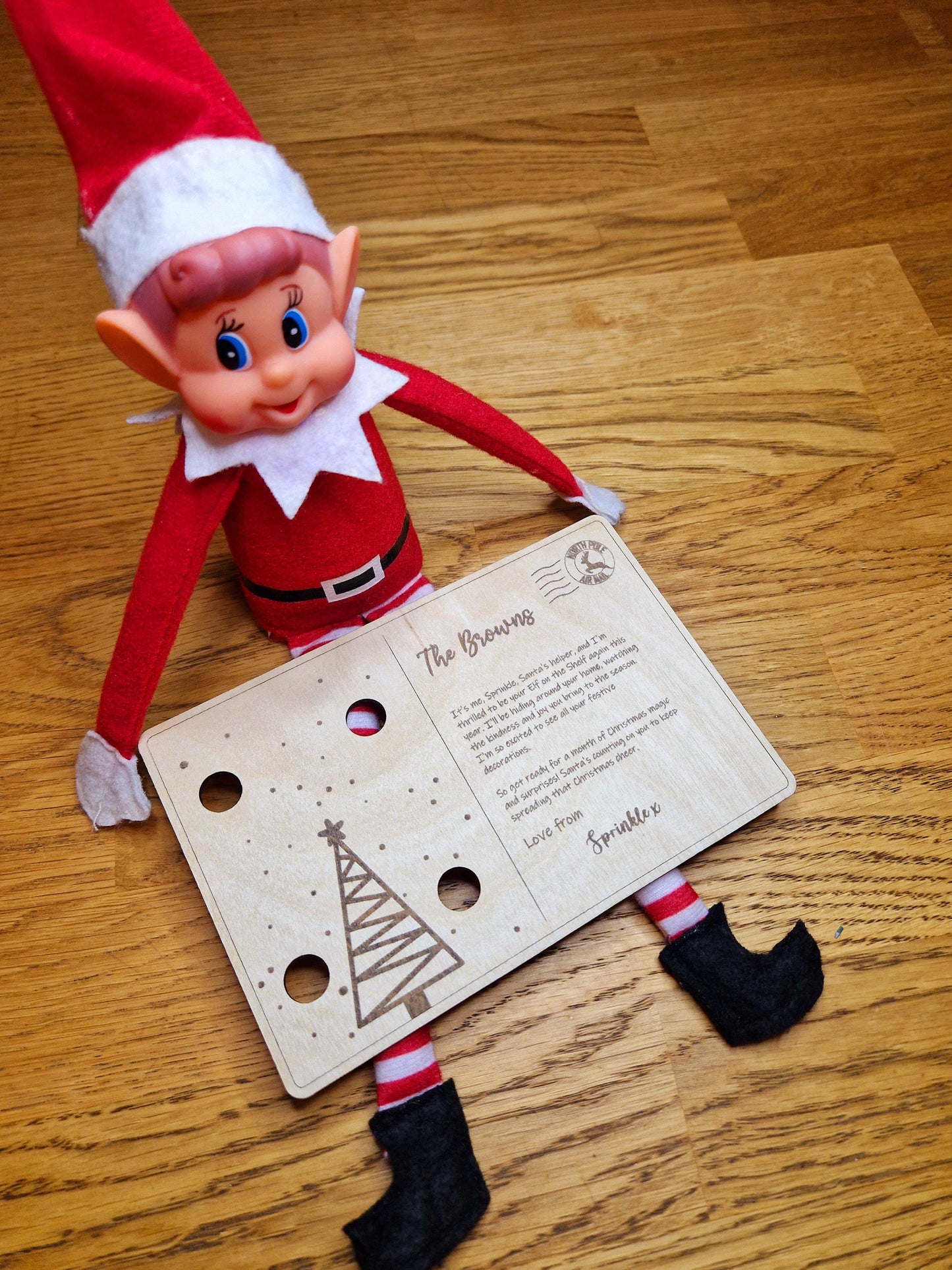 Elf Postcard