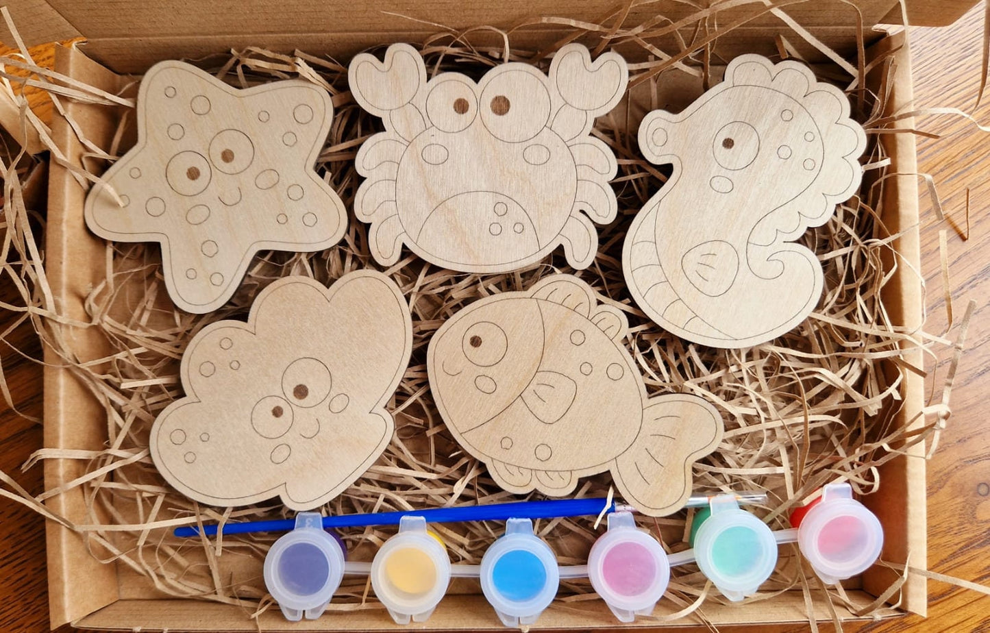 Sea Creature Paint Kit