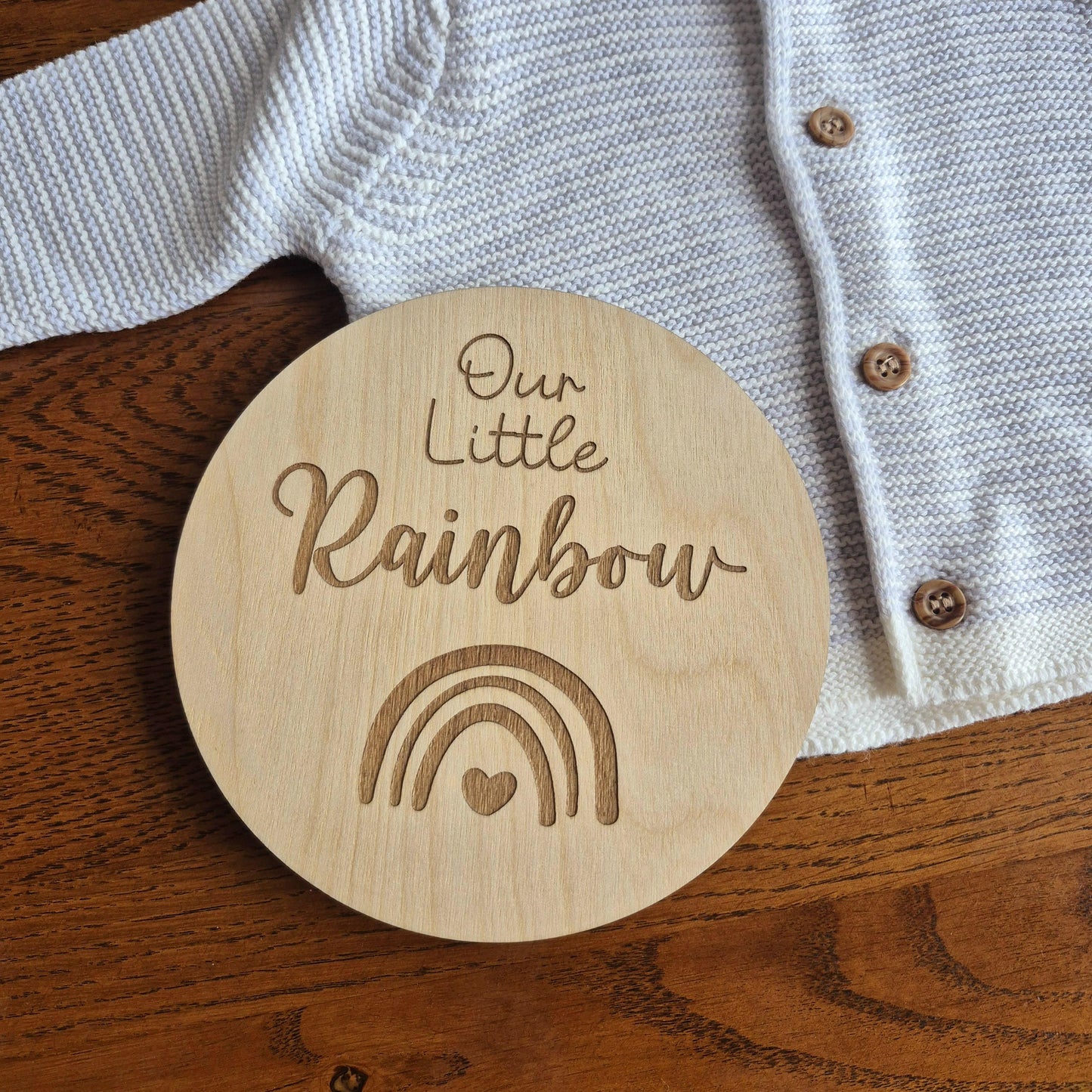 Our Rainbow Birth Disc