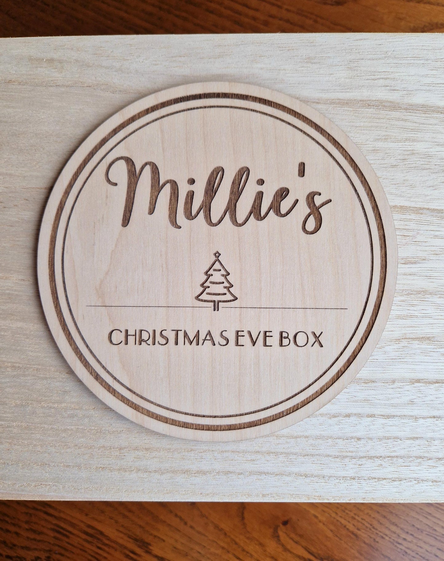 Christmas Eve Box Topper