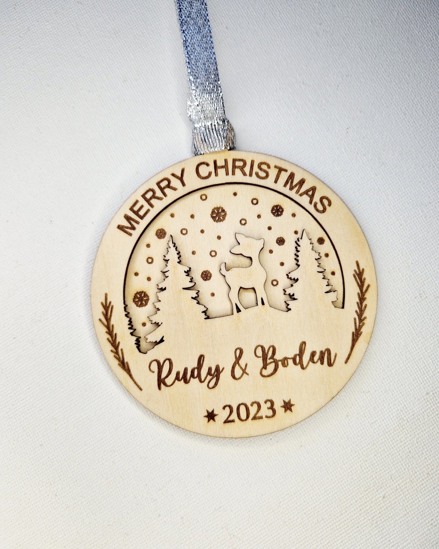 Baby Reindeer Bauble