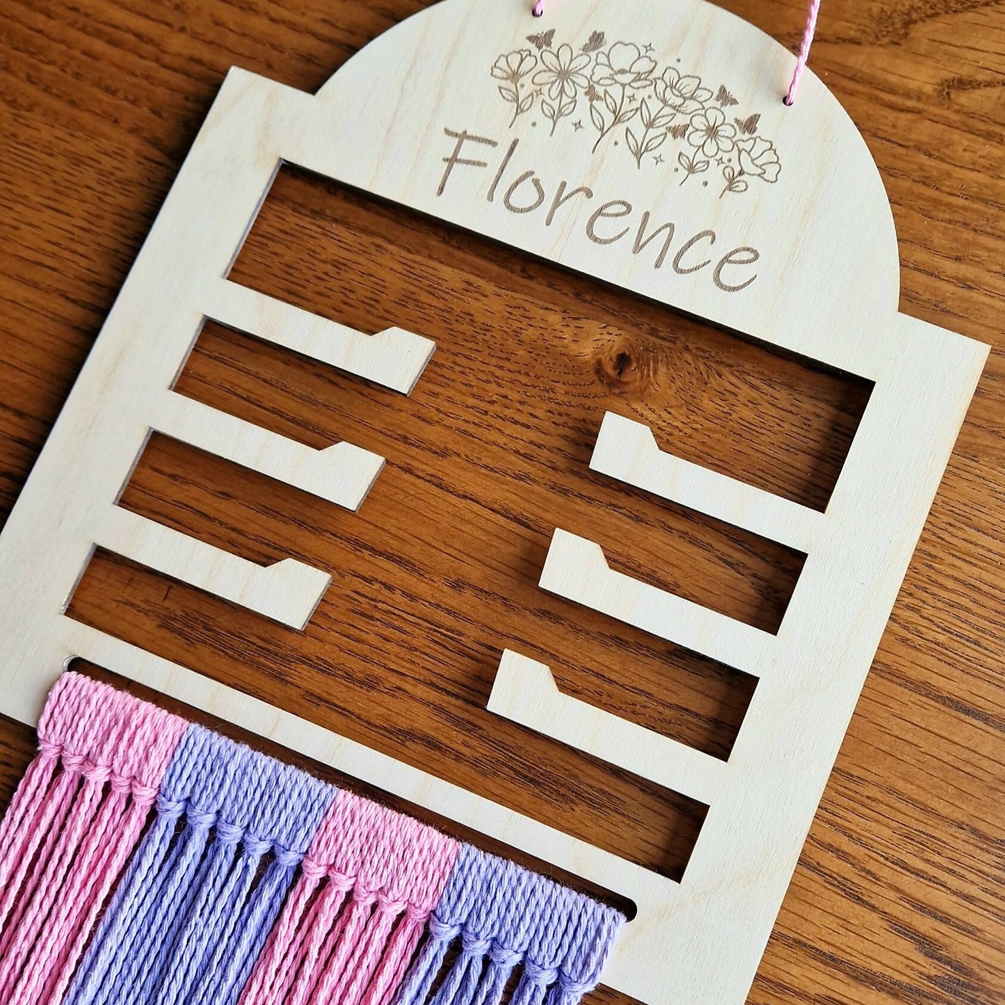 Flowers Hair Bow Holder