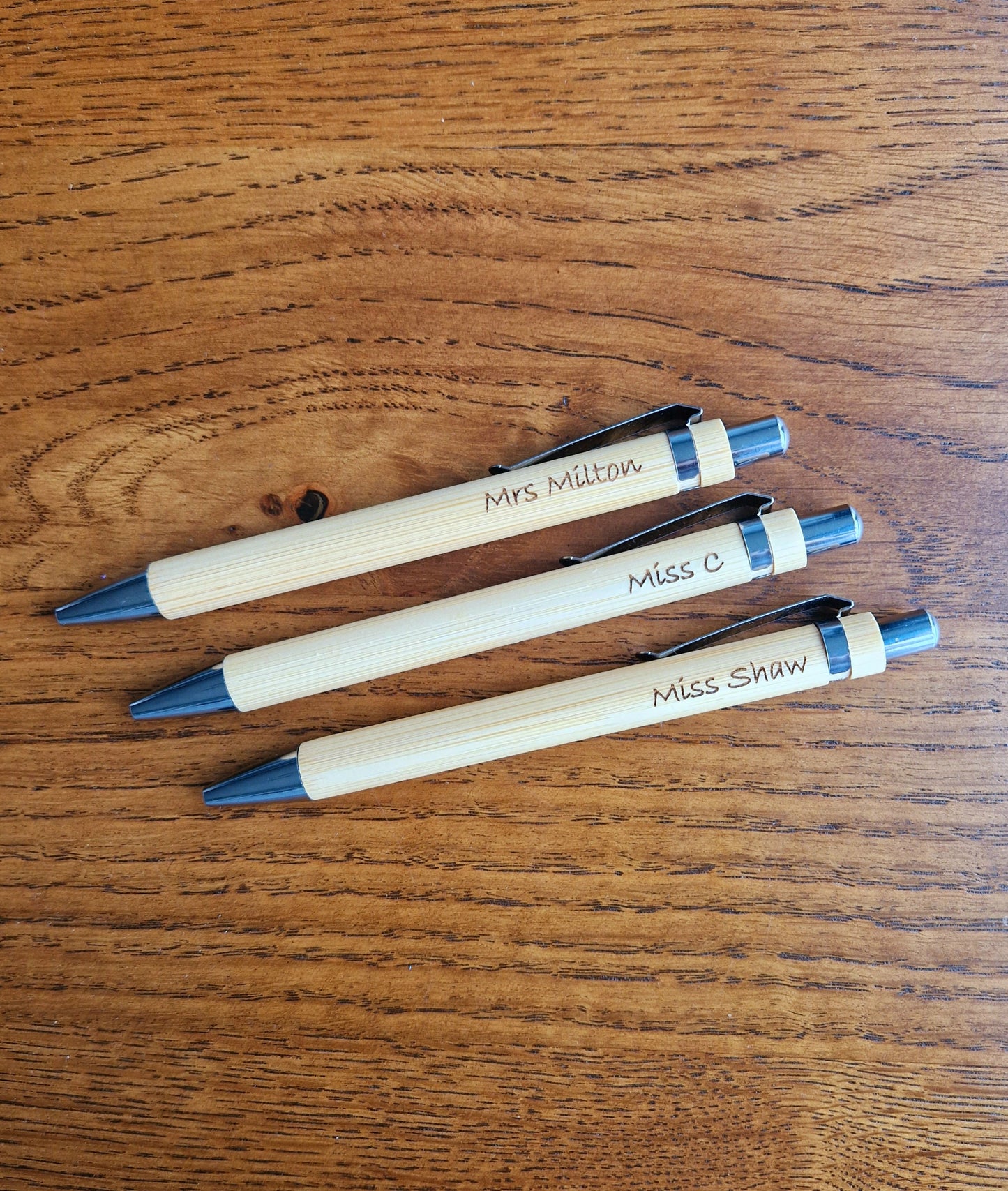 Personalised Bamboo Pen