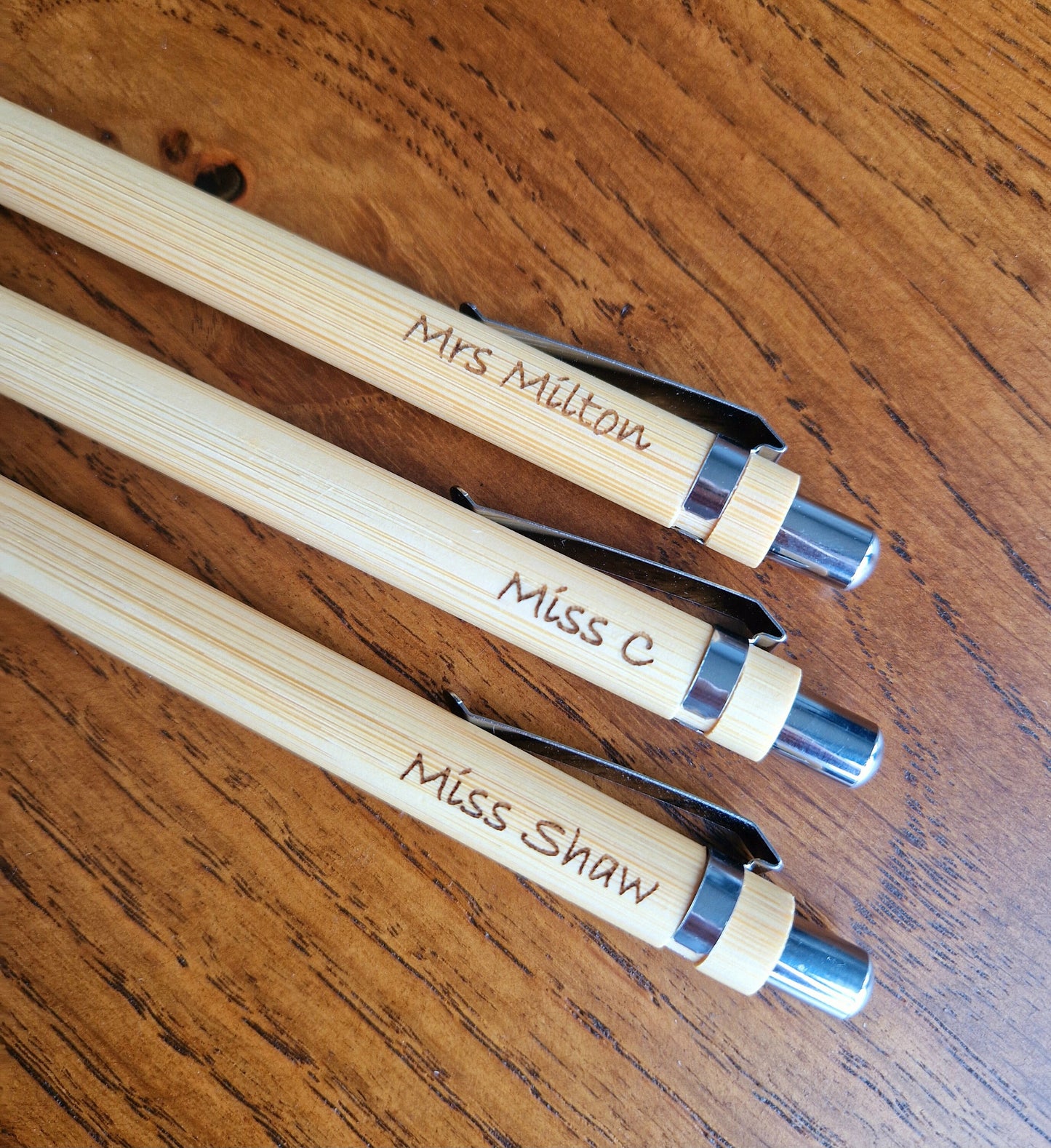 Personalised Bamboo Pen