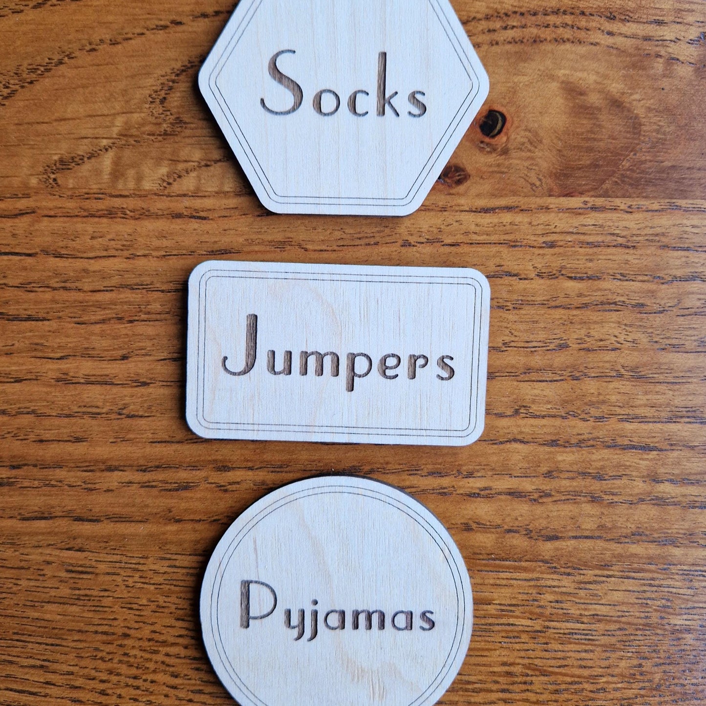 Storage Organisation Labels