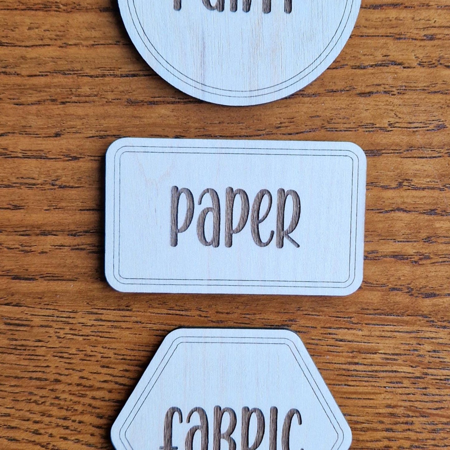 Storage Organisation Labels