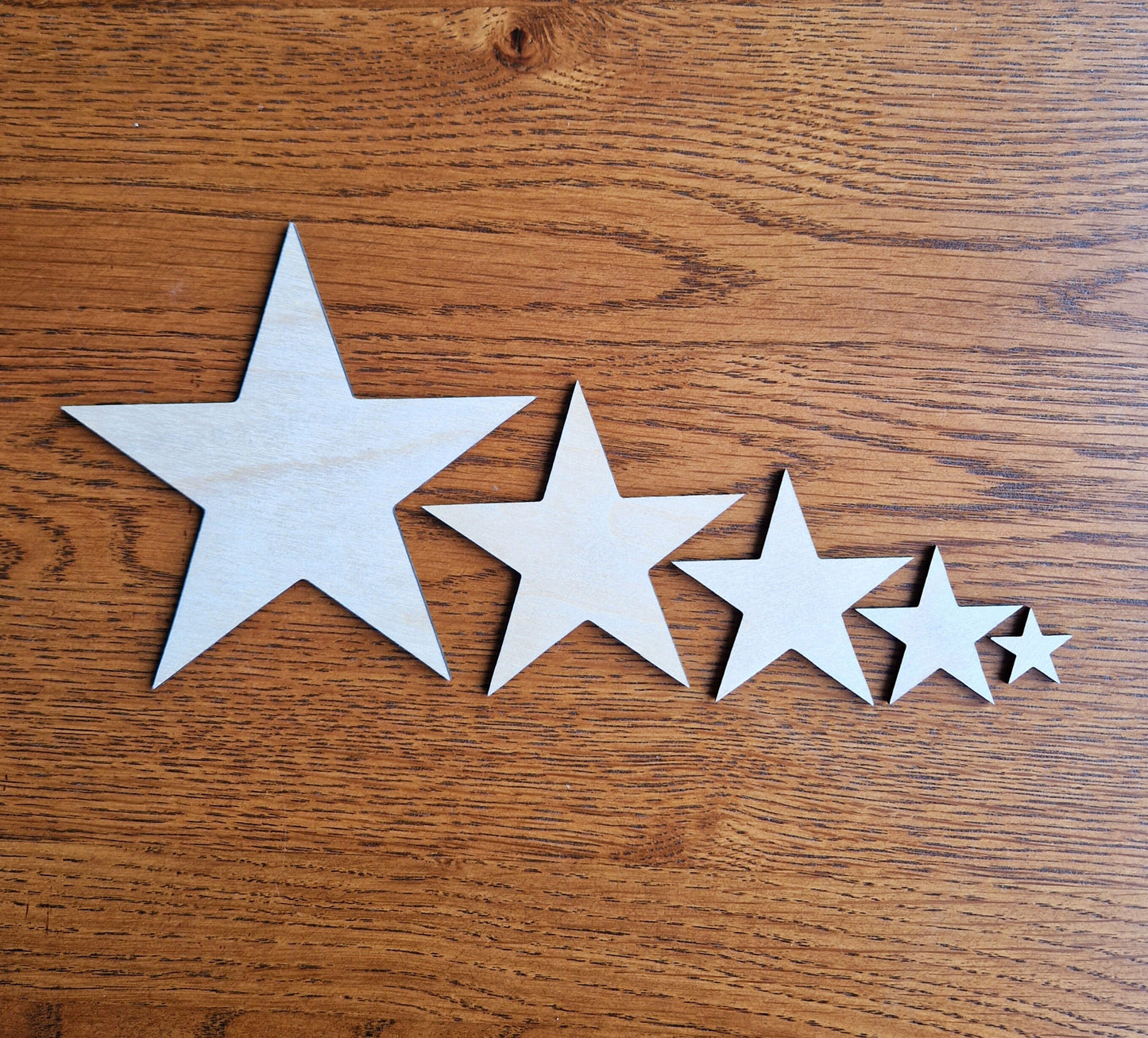 10 Star Shapes 5 Sizes