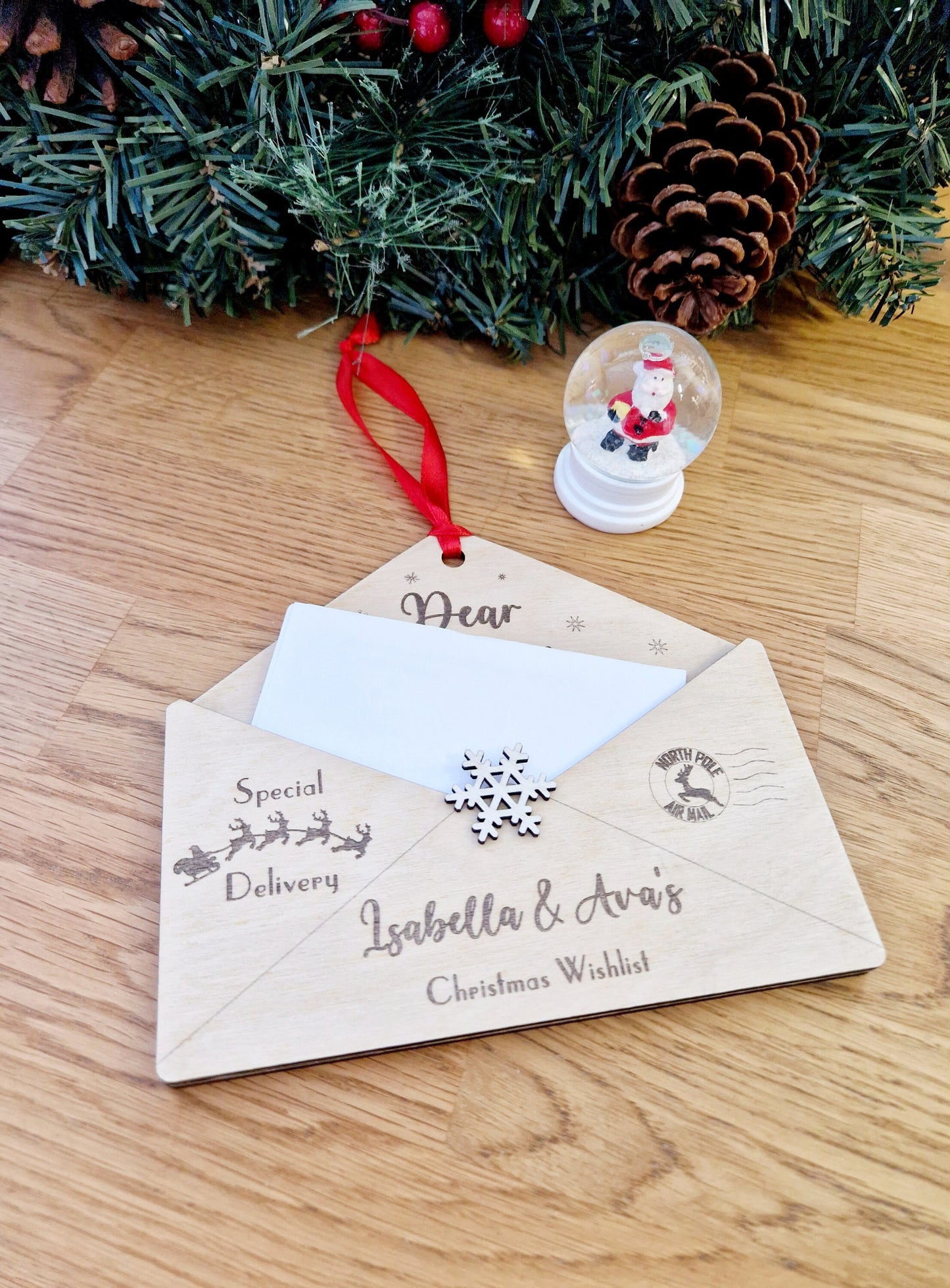 Letter To Santa Tree Decoration