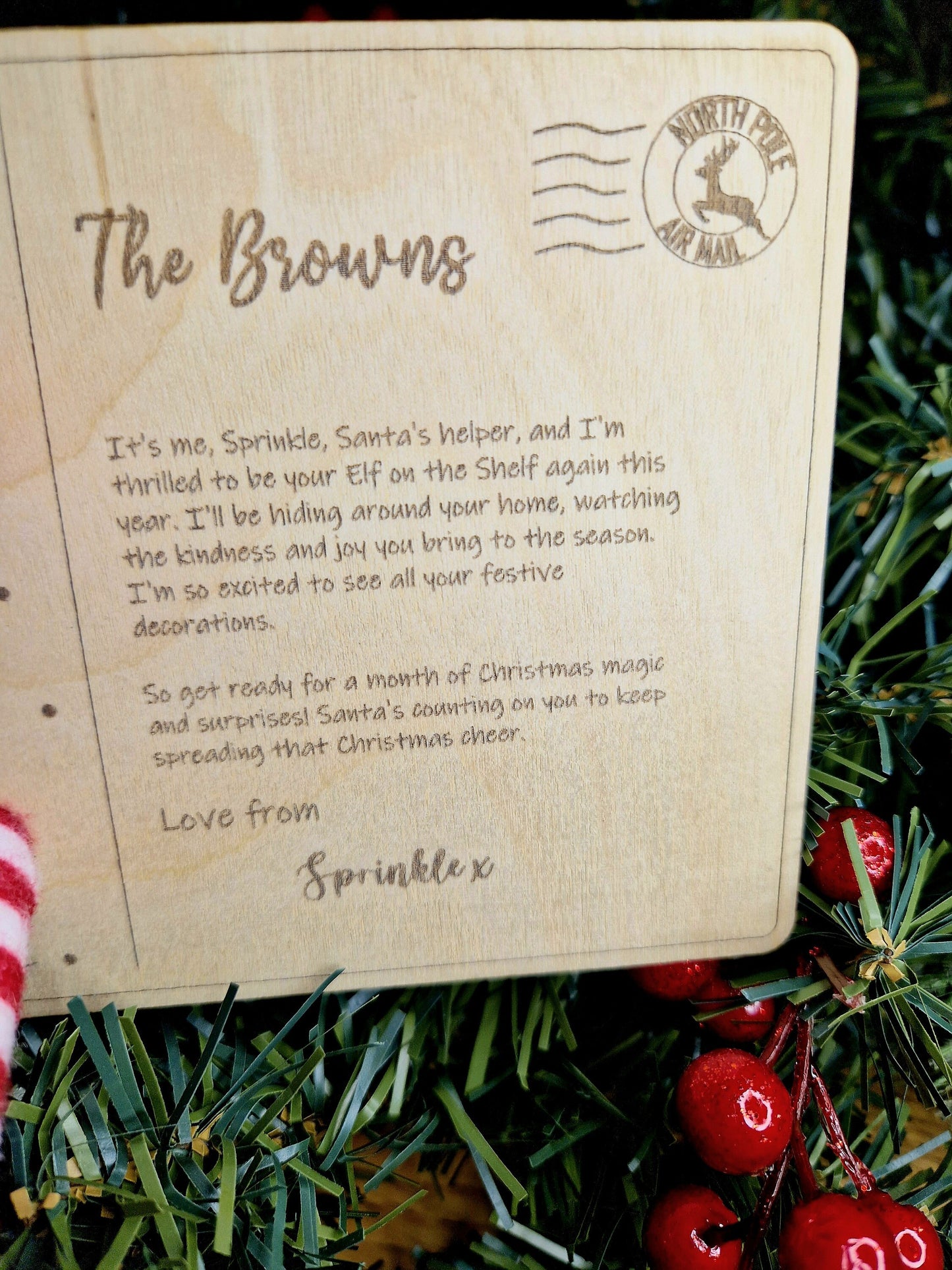 Elf Postcard