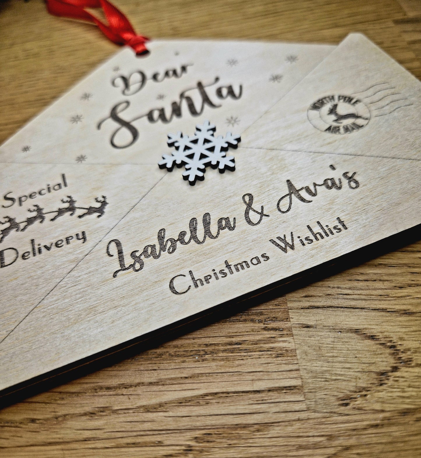 Letter To Santa Tree Decoration