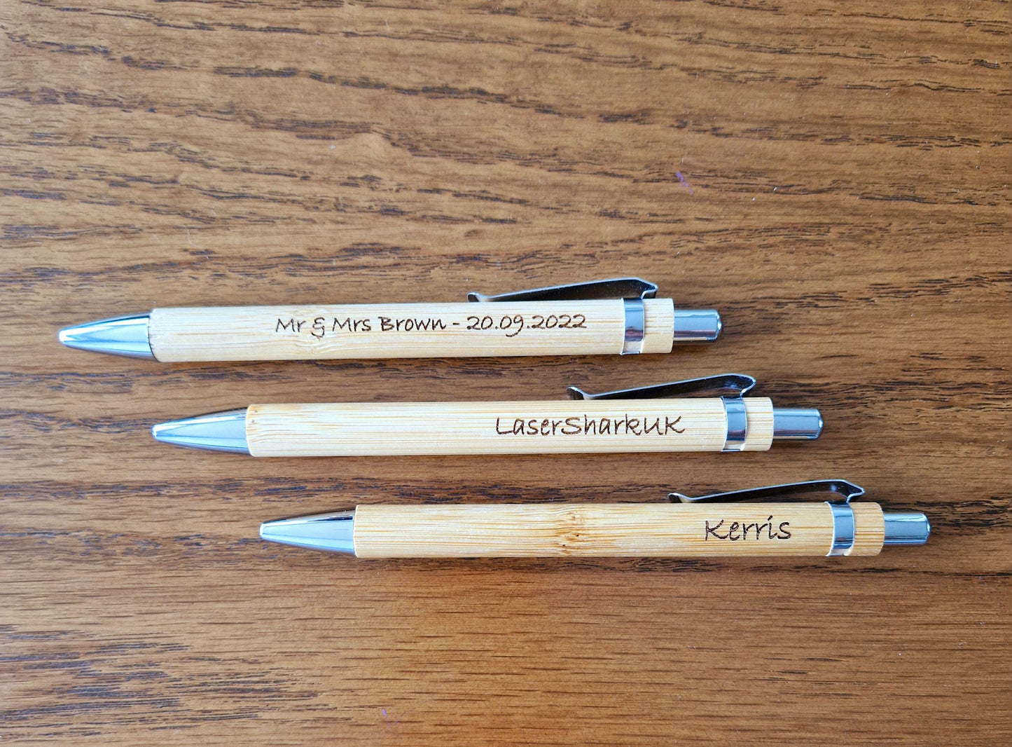 Personalised Bamboo Pen