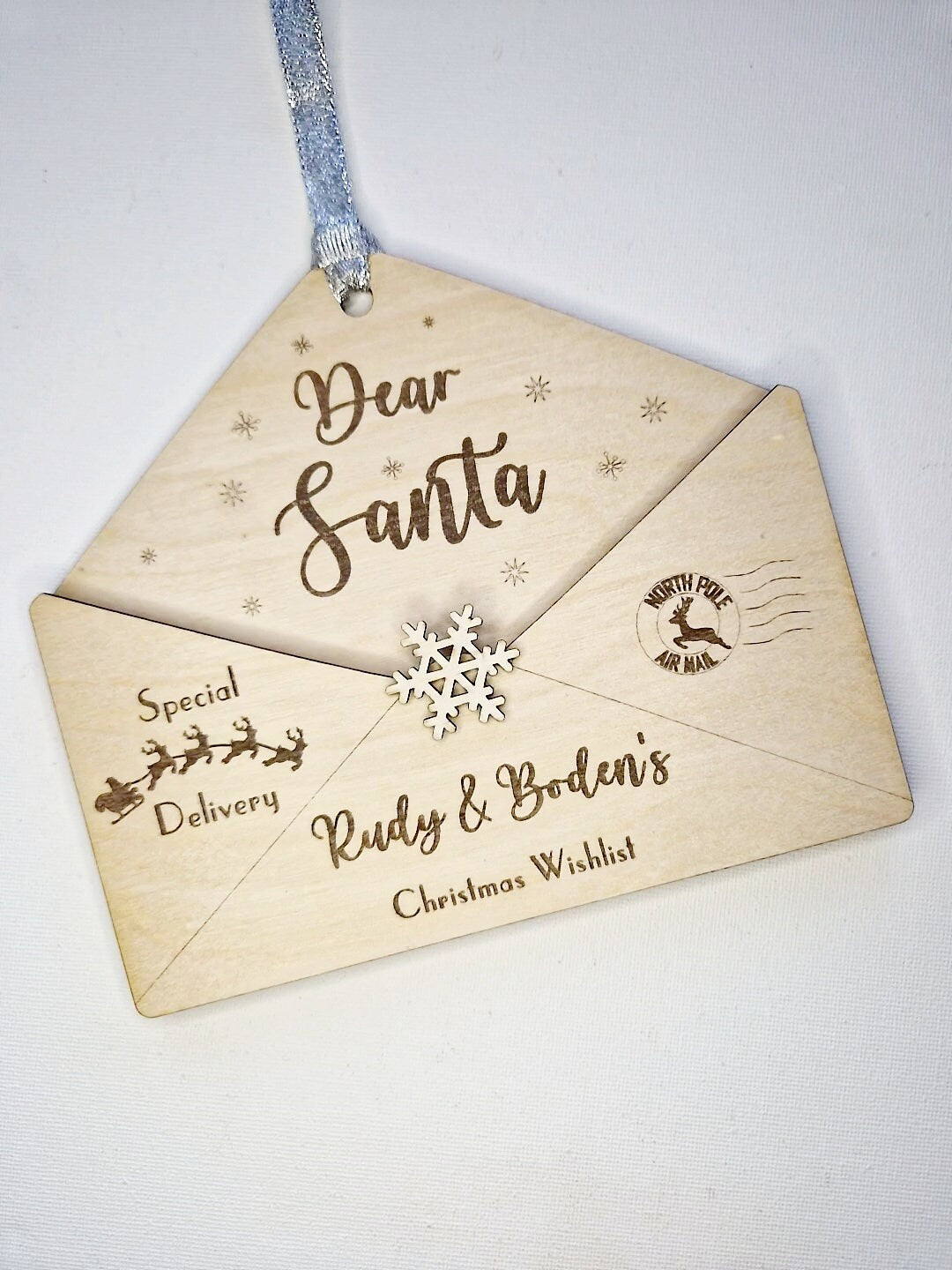 Letter To Santa Tree Decoration
