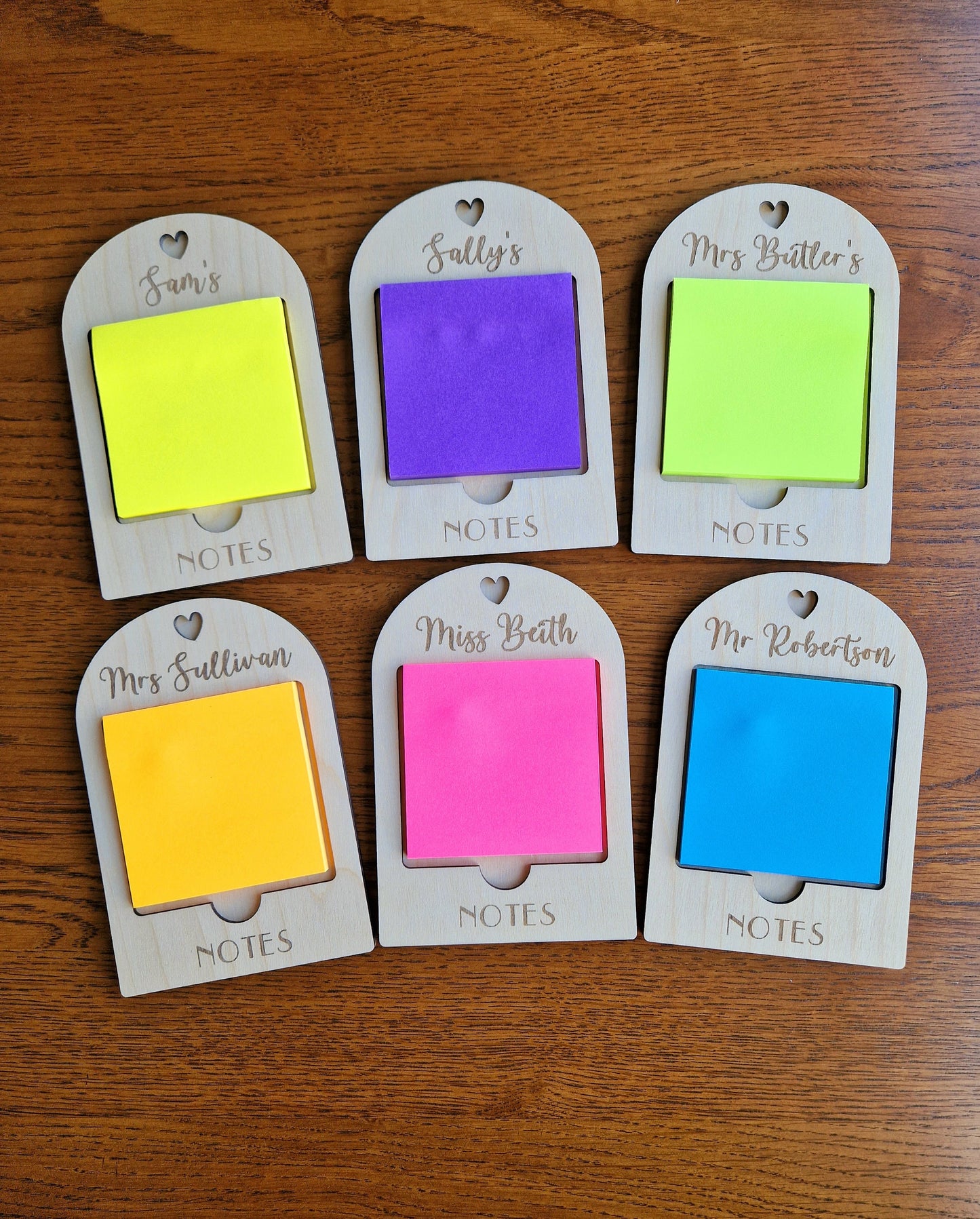 Sticky Note Holder Heart